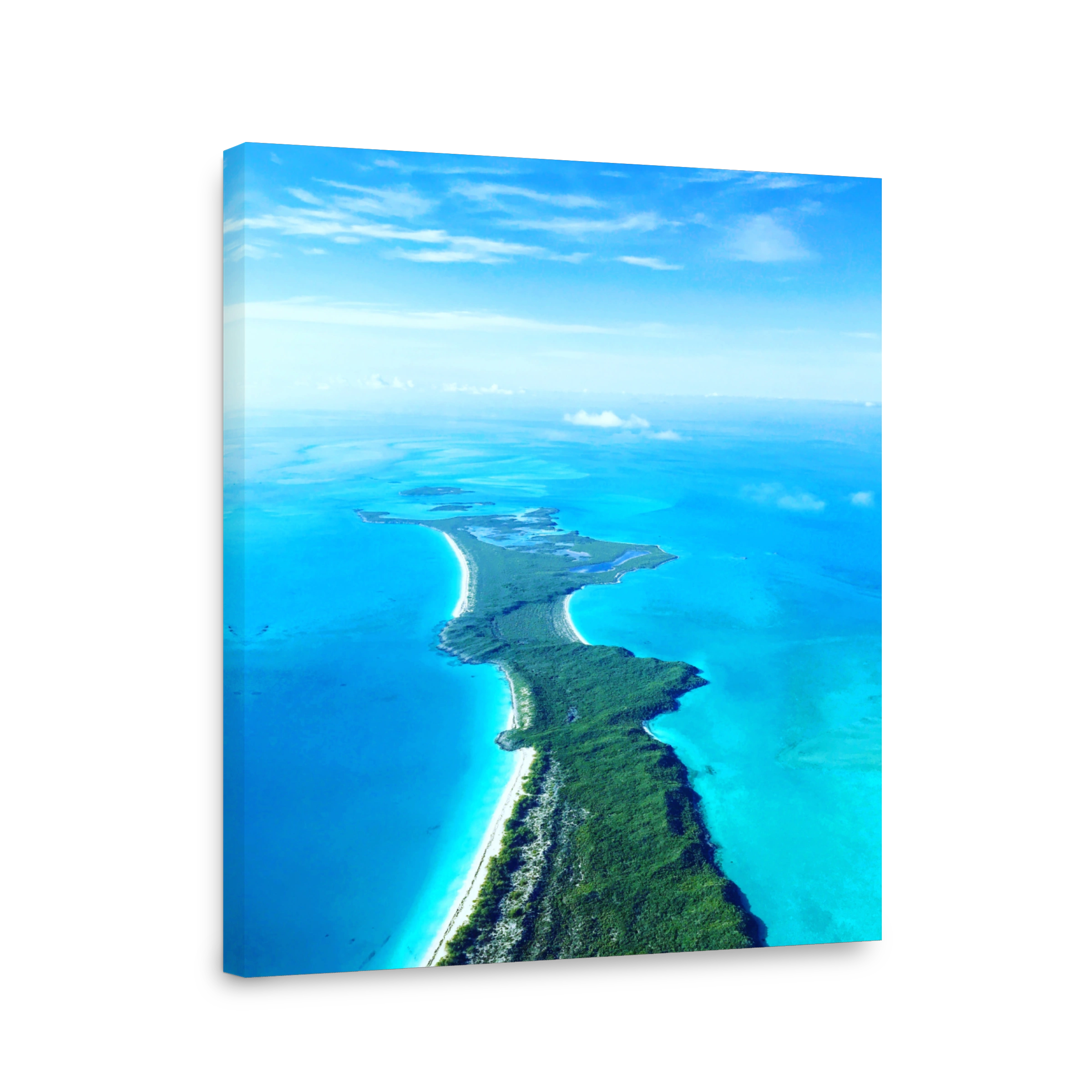 Aerial View Of Sea Against Sky