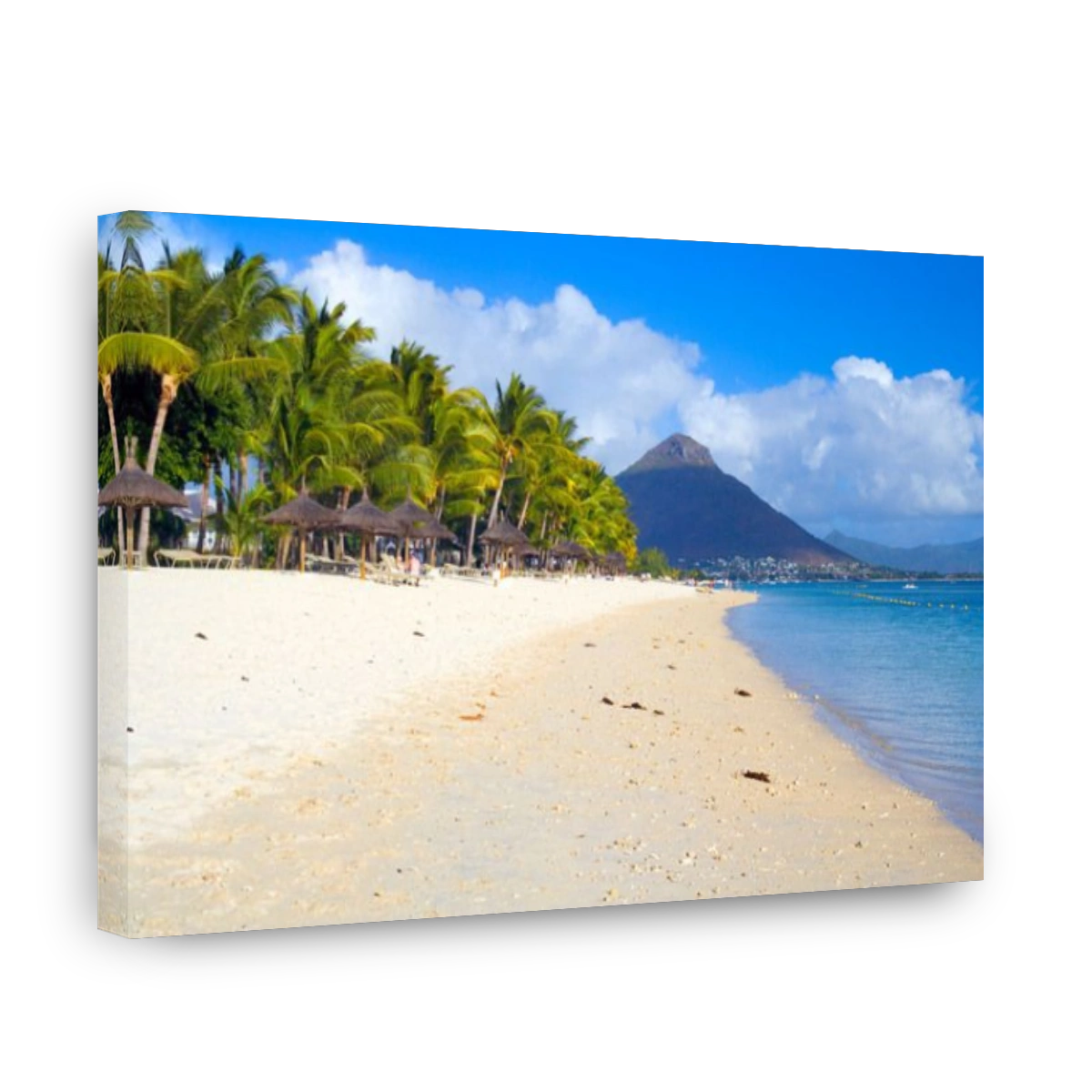 Beach at La Pirogue Hotel, Flic en Flac, Mauritius