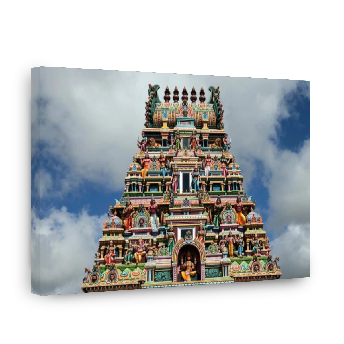 Hindu temple in Rose Belle, Mauritius