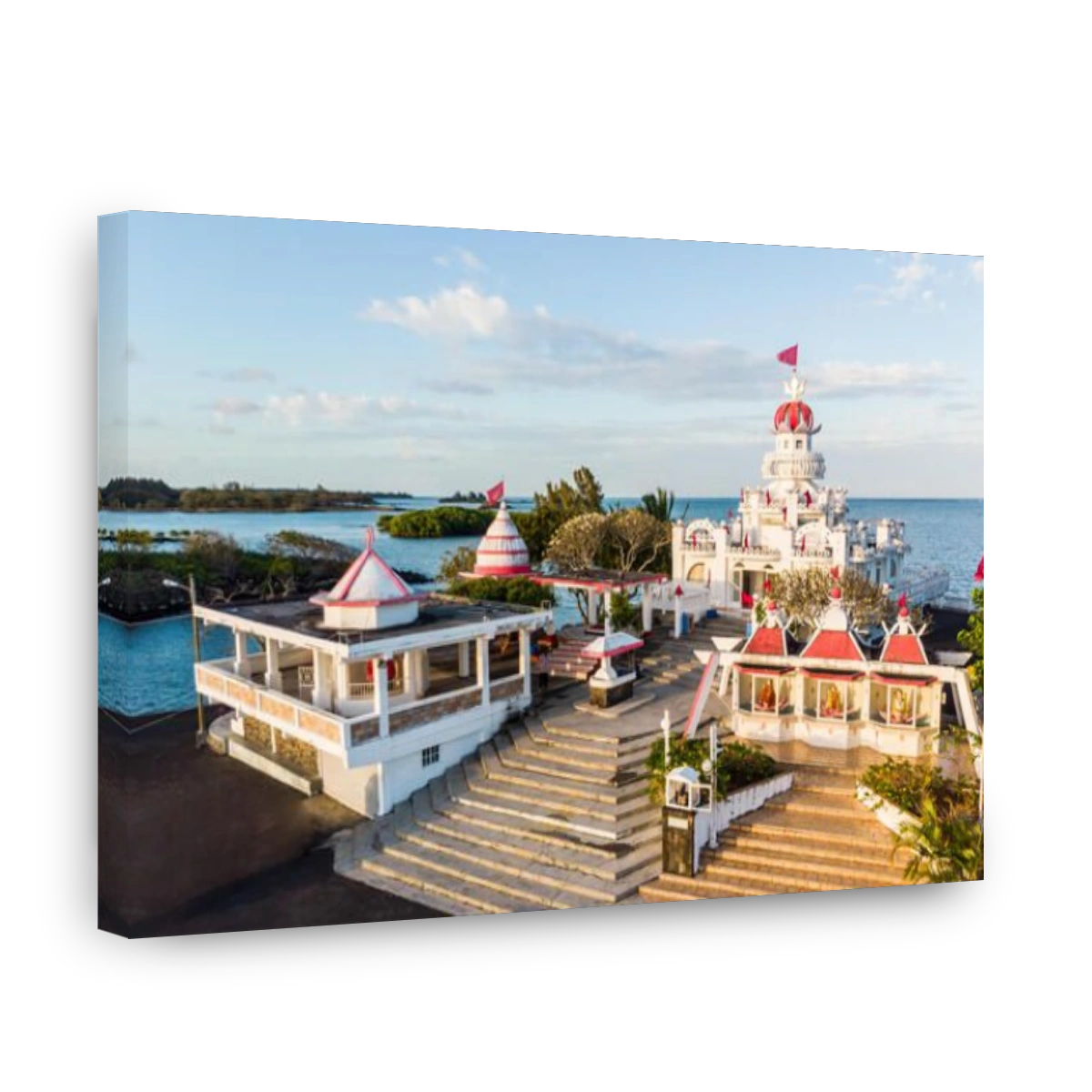 Sagar Shiv Mandir Hindu Temple on Mauritius Island