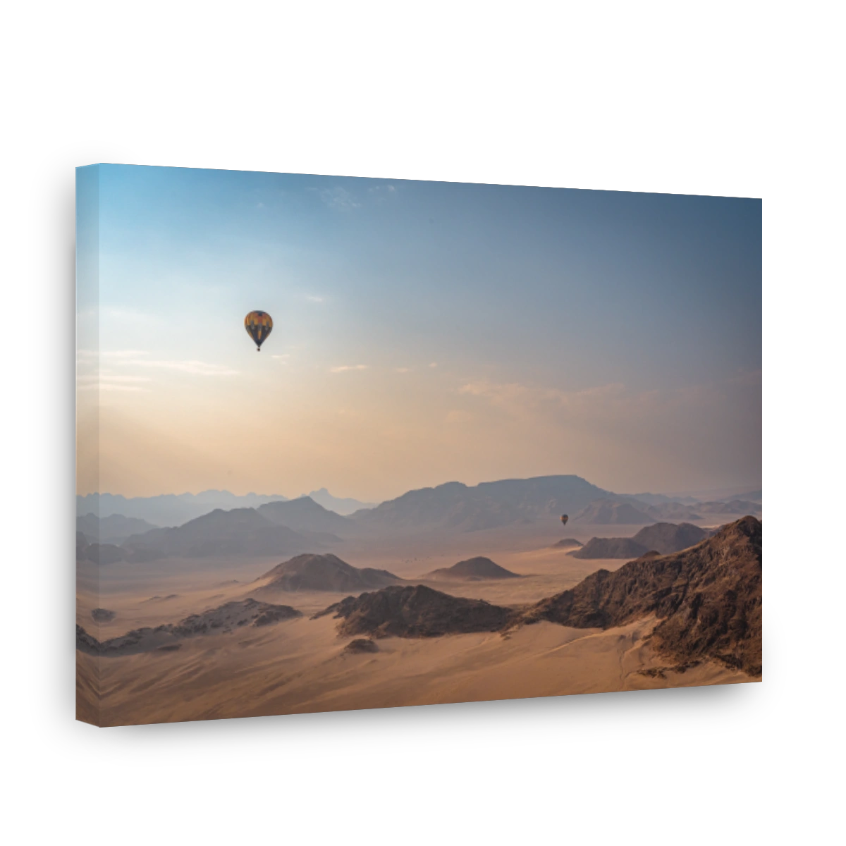 Hot air balloon flight over the Namib Desert of Namibia