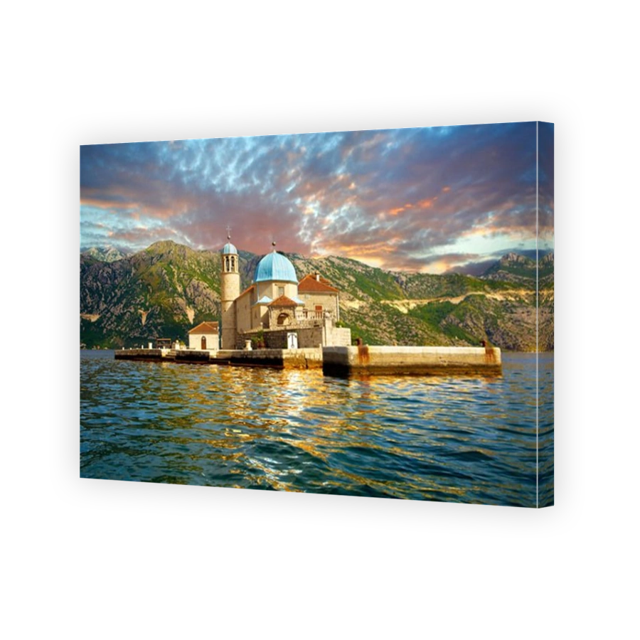 Our Lady of the Rocks Island Church (Gospa od Skrpjela), Kotor Bay, Montenegro