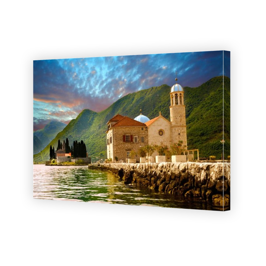 Our Lady of the Rocks Island Church (Gospa od Skrpjela), Kotor Bay, Montenegro