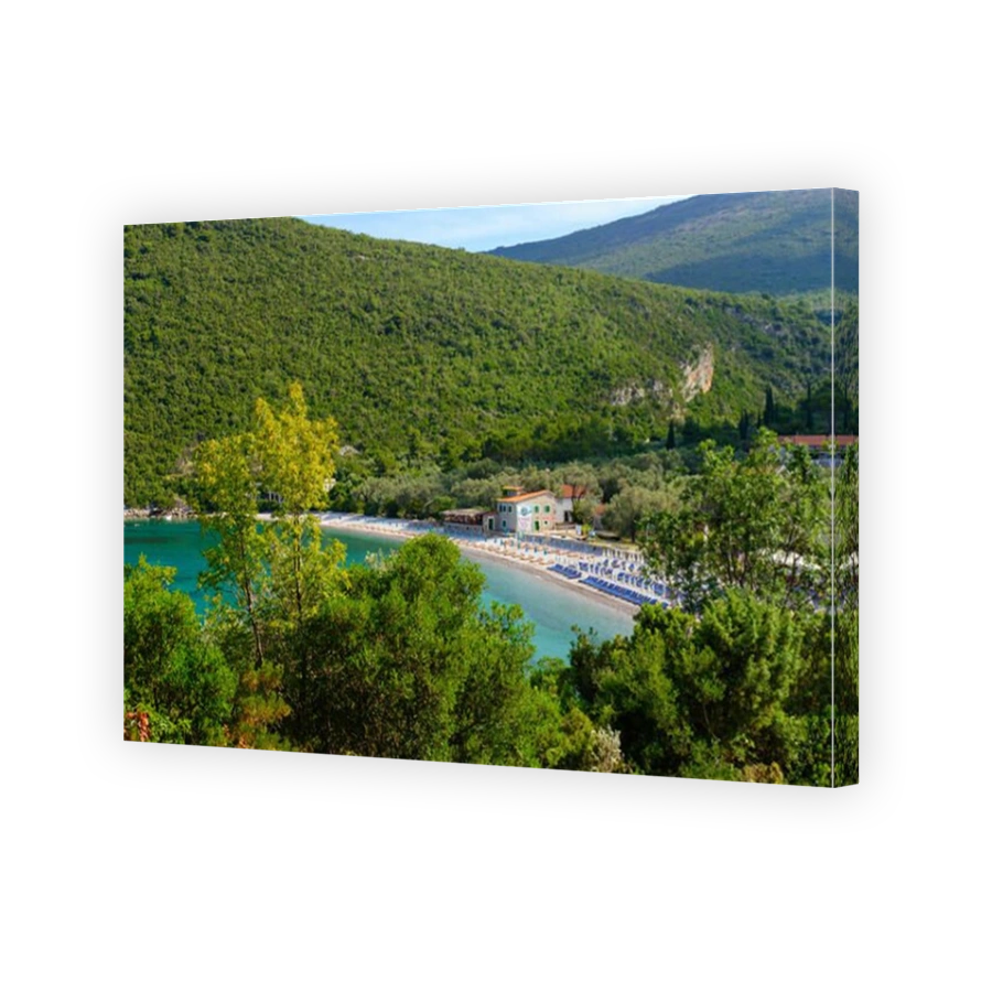 Zanjice beach, Žanjice, near Herceg Novi, Lustica peninsula, Luštica, Kotor bay, Montenegro