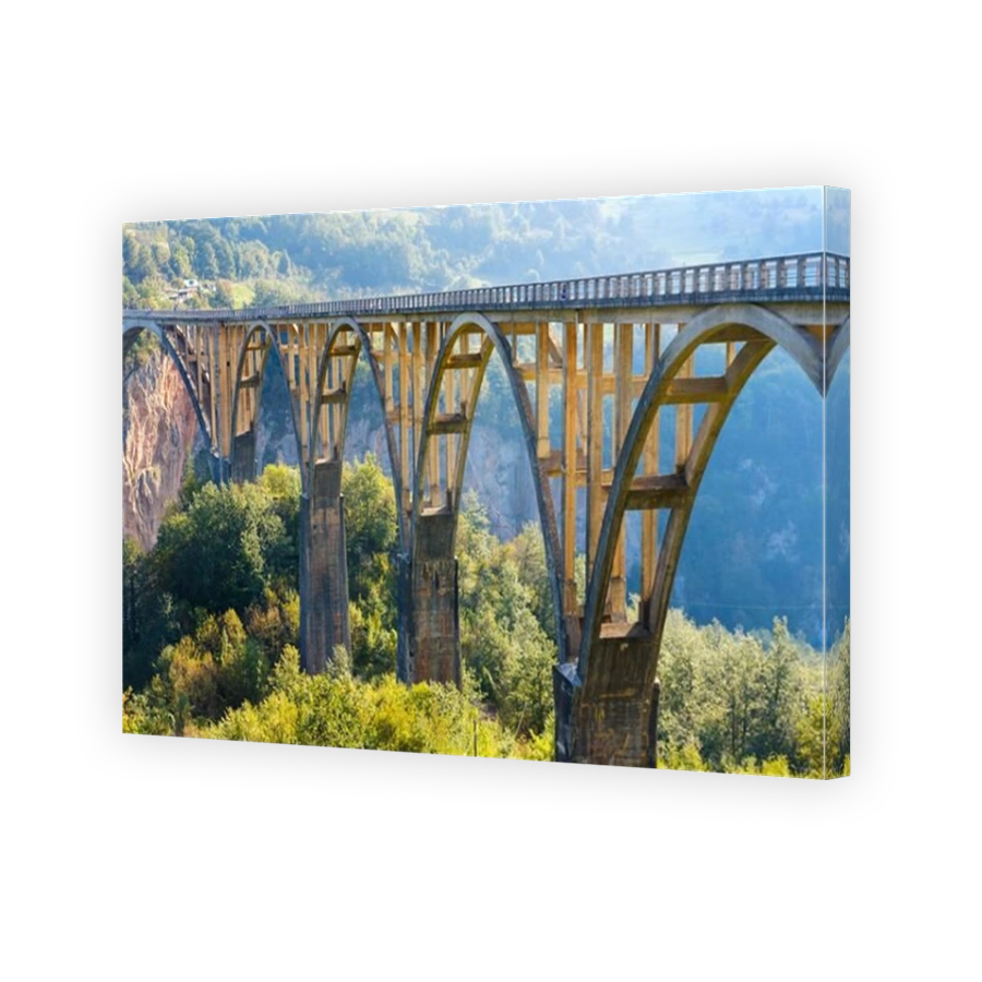Tara Bridge, Durdevica, Tara Gorge, Durmitor National Park, Pljevlja Province, Montenegro
