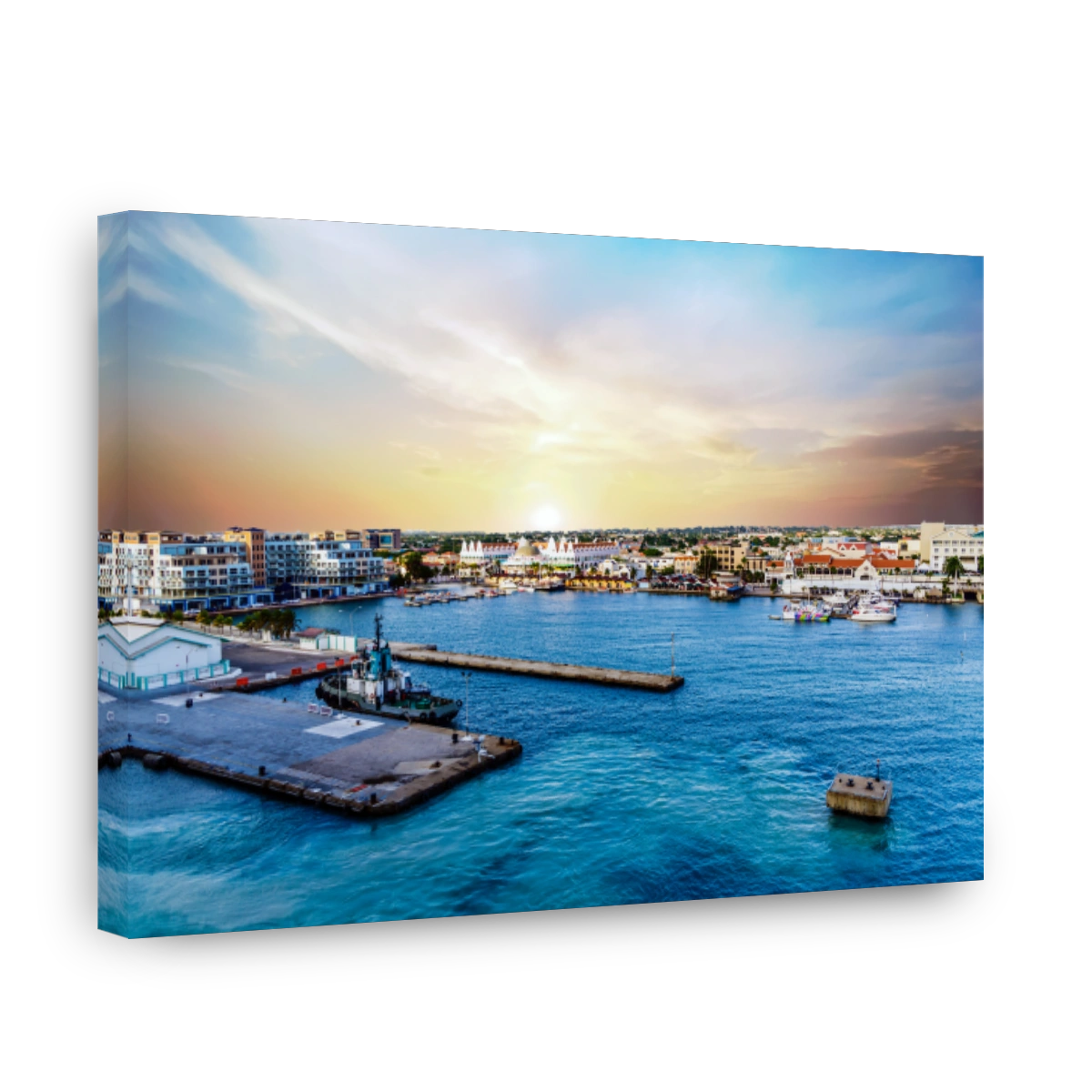 Late Afternoon in Aruba Port