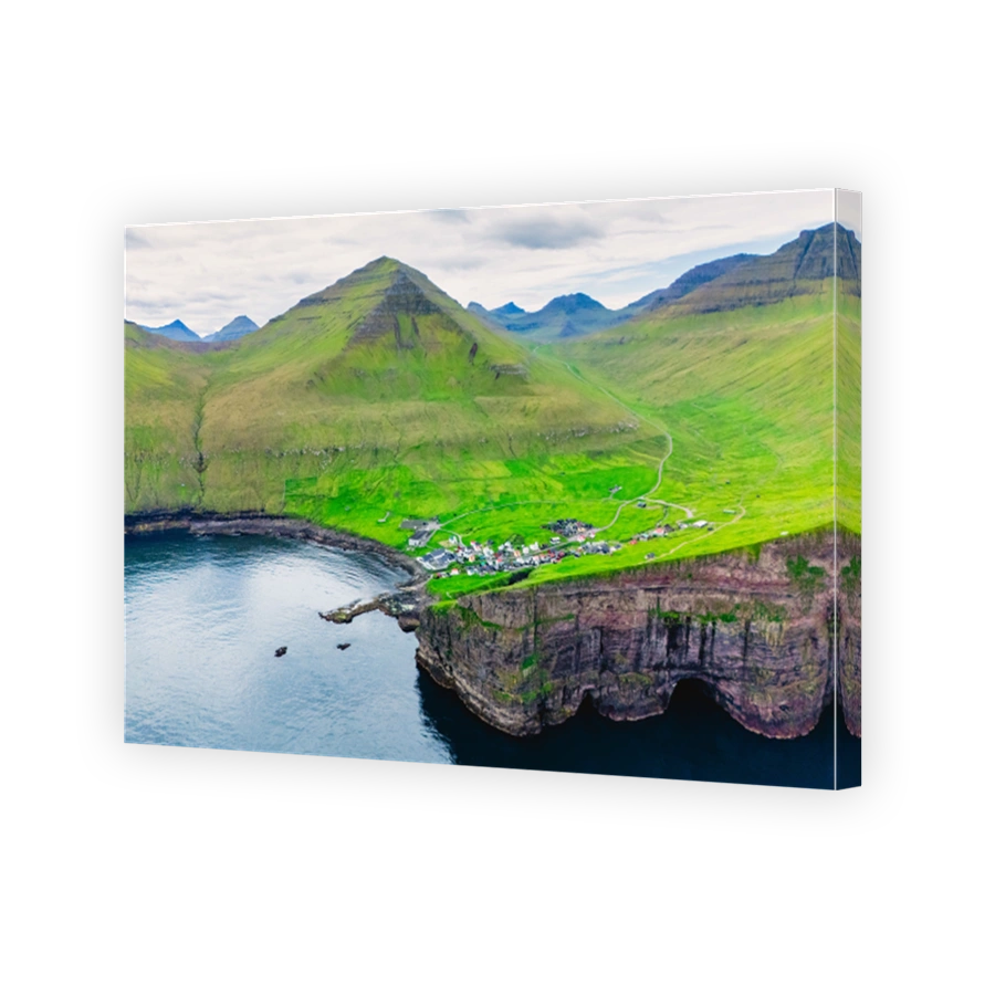 Gjogv village Faroe Islands