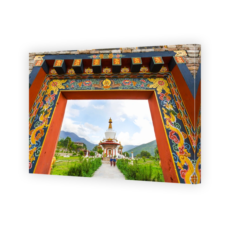 National Memorial Chorten in Thimphu, Bhutan