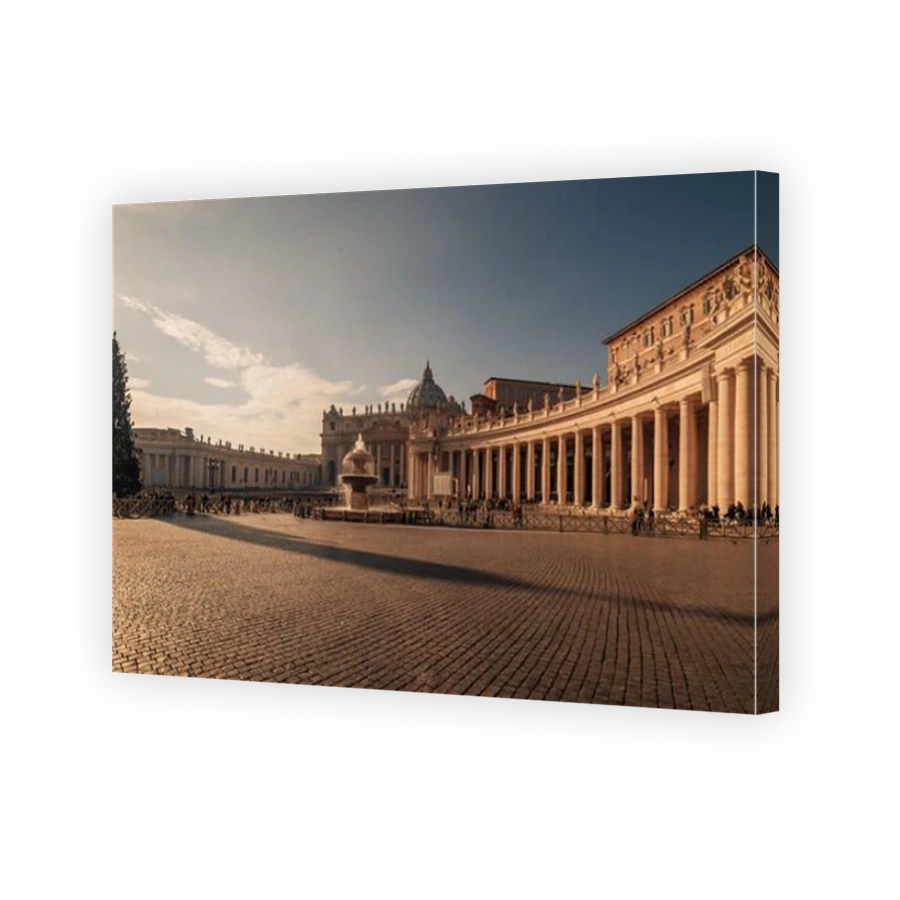 Vatican City and Rome, Italy: St. Peter's Square