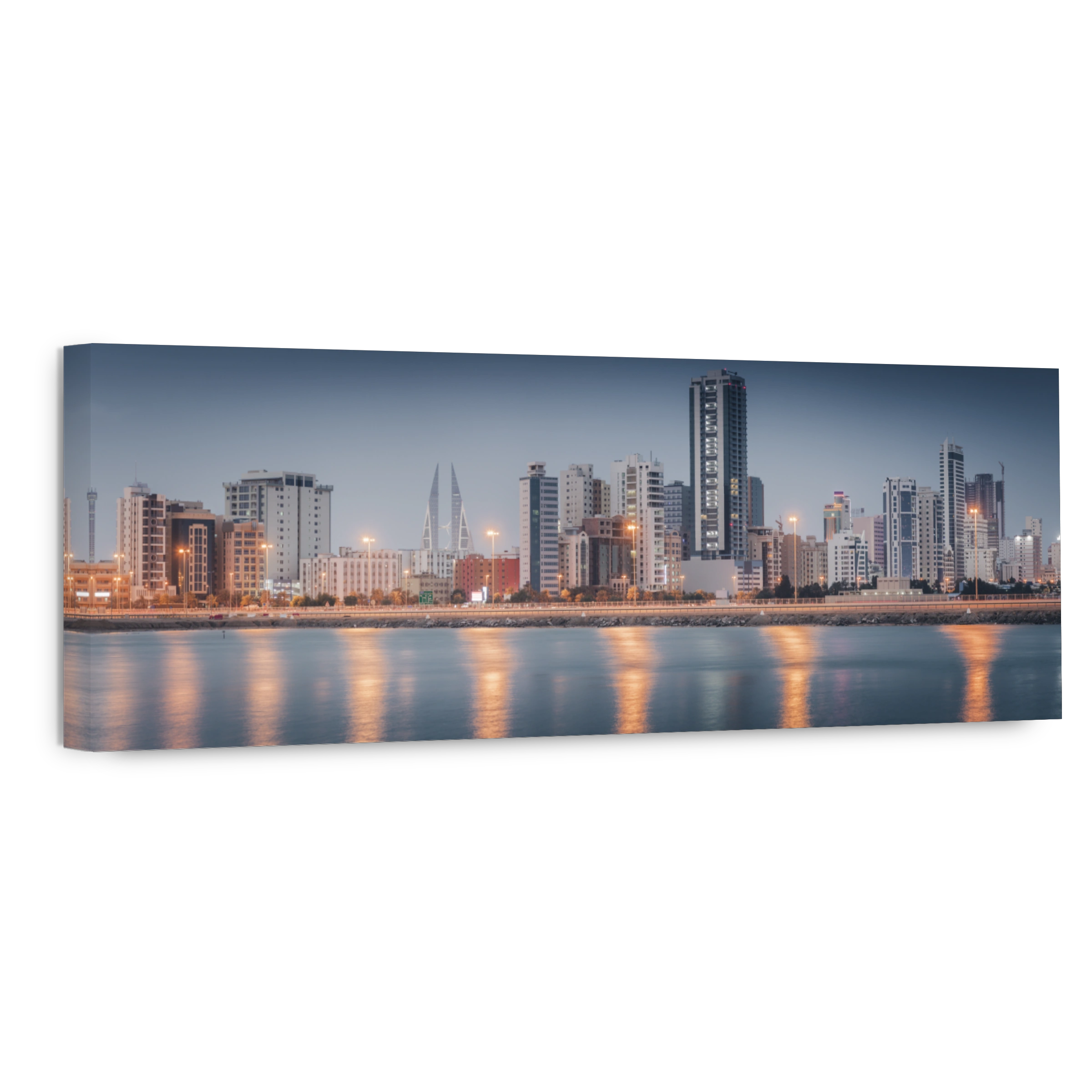 Panoramic view of Juffair and Manama
