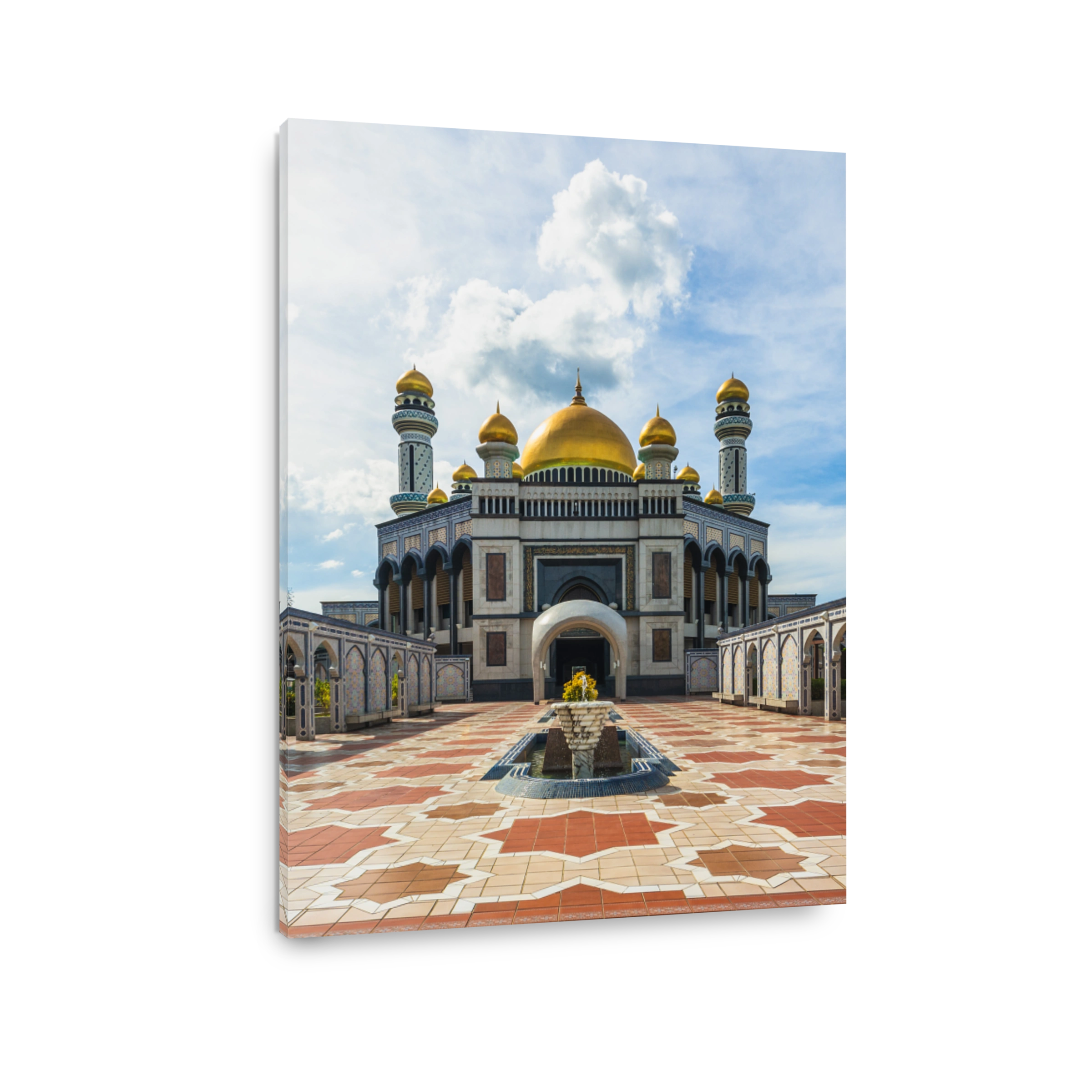 Jame Asr Hassanil Bolkiah Mosque at Bandar Seri Begawan, Brunei
