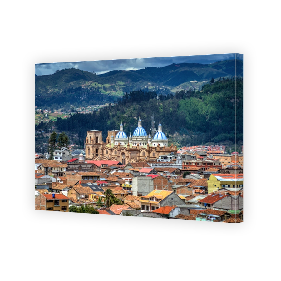 View of the Cathedral of Cuenca