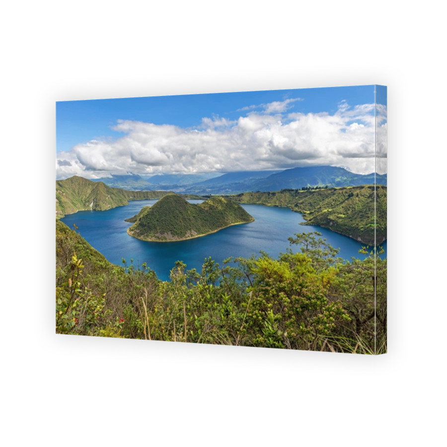 Cuicocha Crater Lake, Ecuador