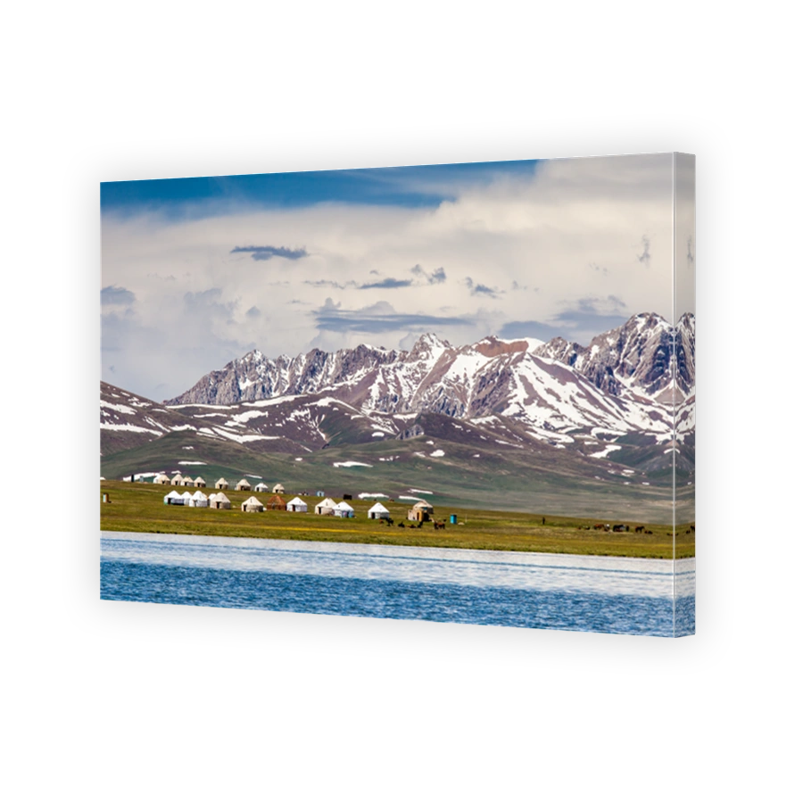 Nice Mountains in Kyrgyzstan country
