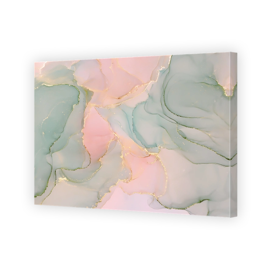 Abstract alcohol ink texture in pastel toned