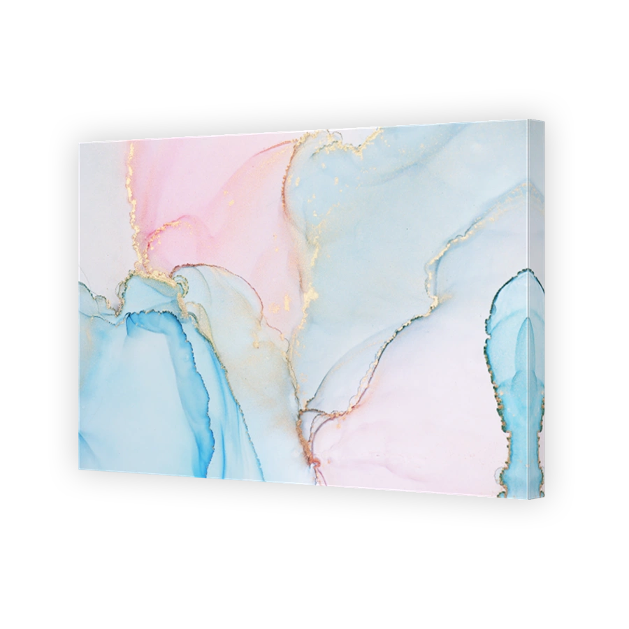 Abstract alcohol ink texture in pastel toned
