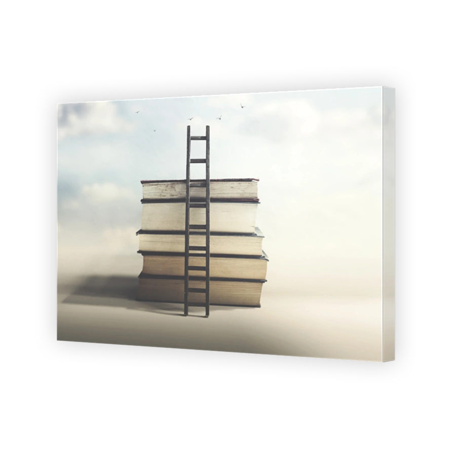 scale that reaches knowledge and freedom