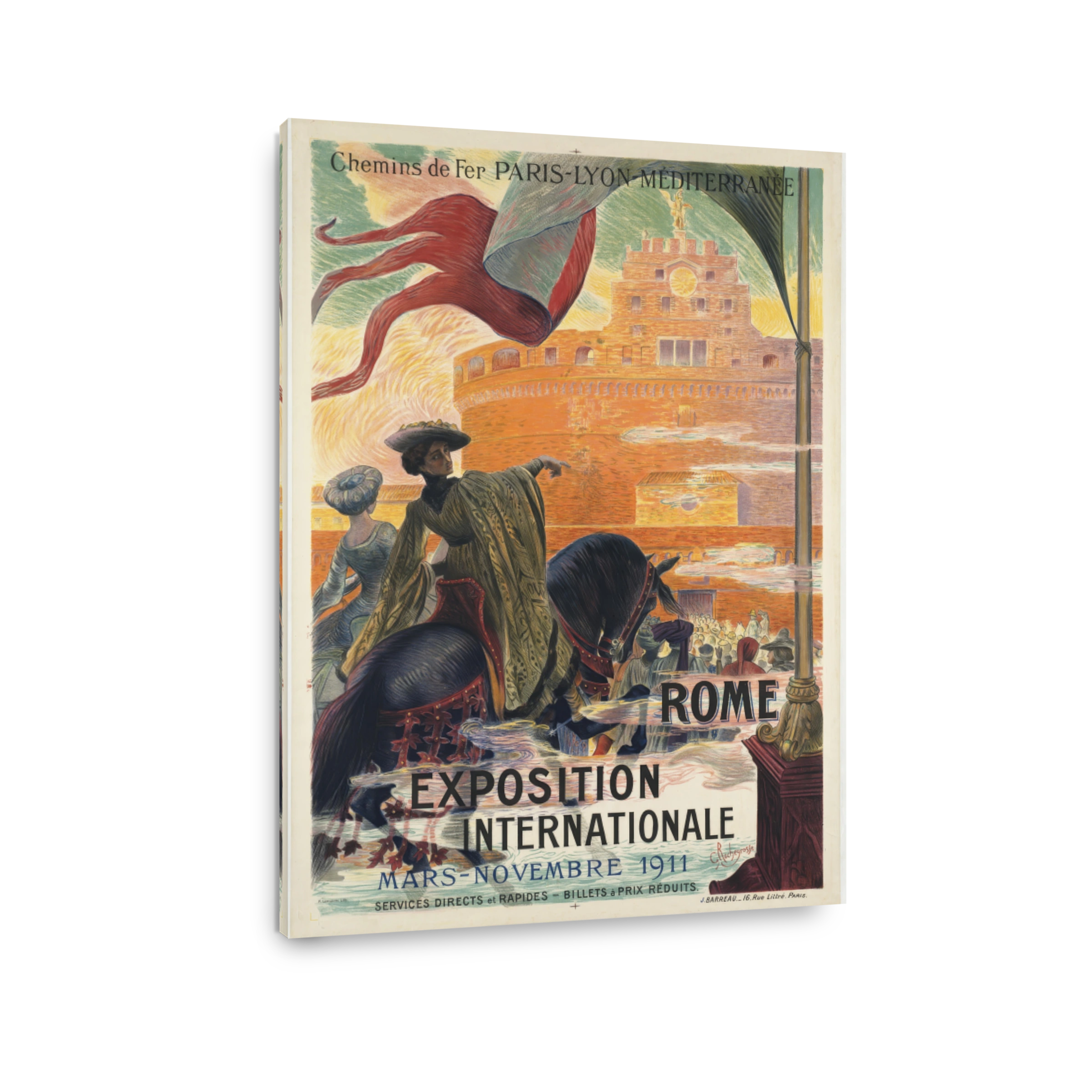 Tp1895    Rome Exposition Internationale, Mars   Novembre 1911