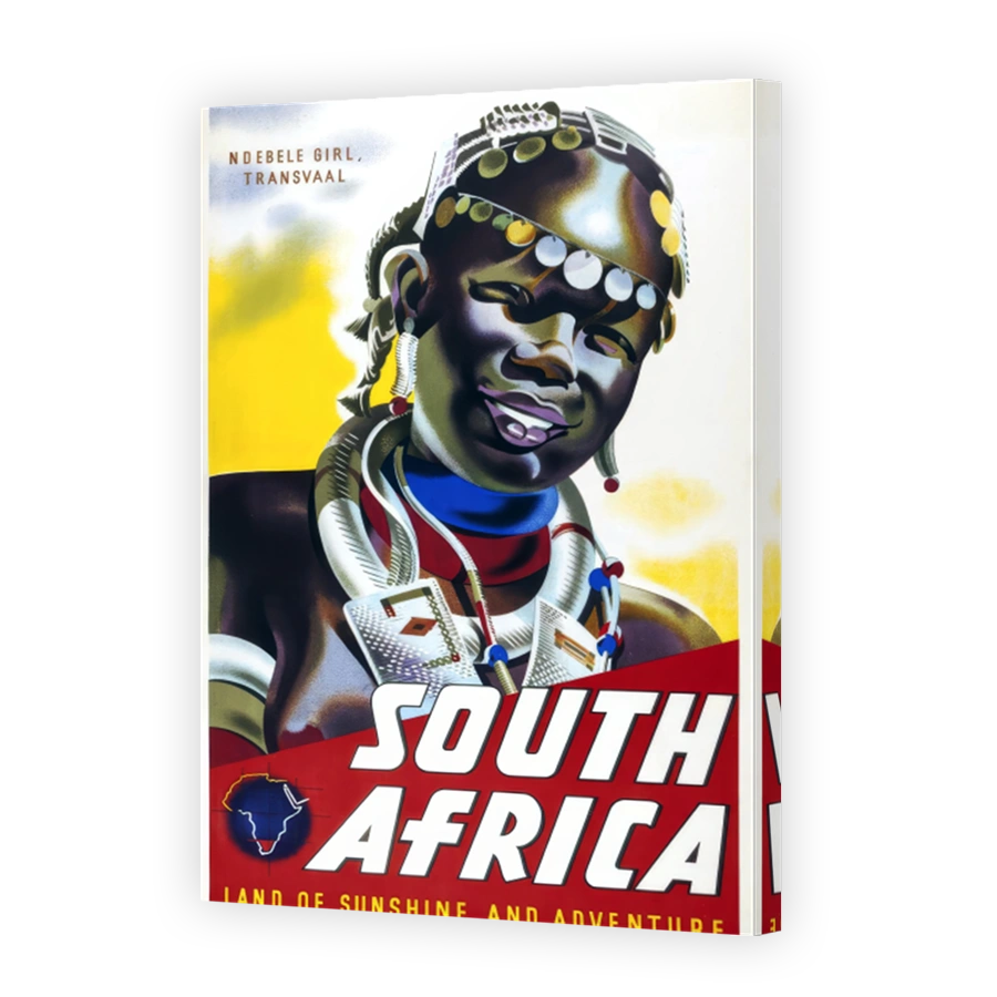 Tp1568    Ndebele Girl, Transvaal, South Africa, Land Of Sunshine And Adventure, C. 1940