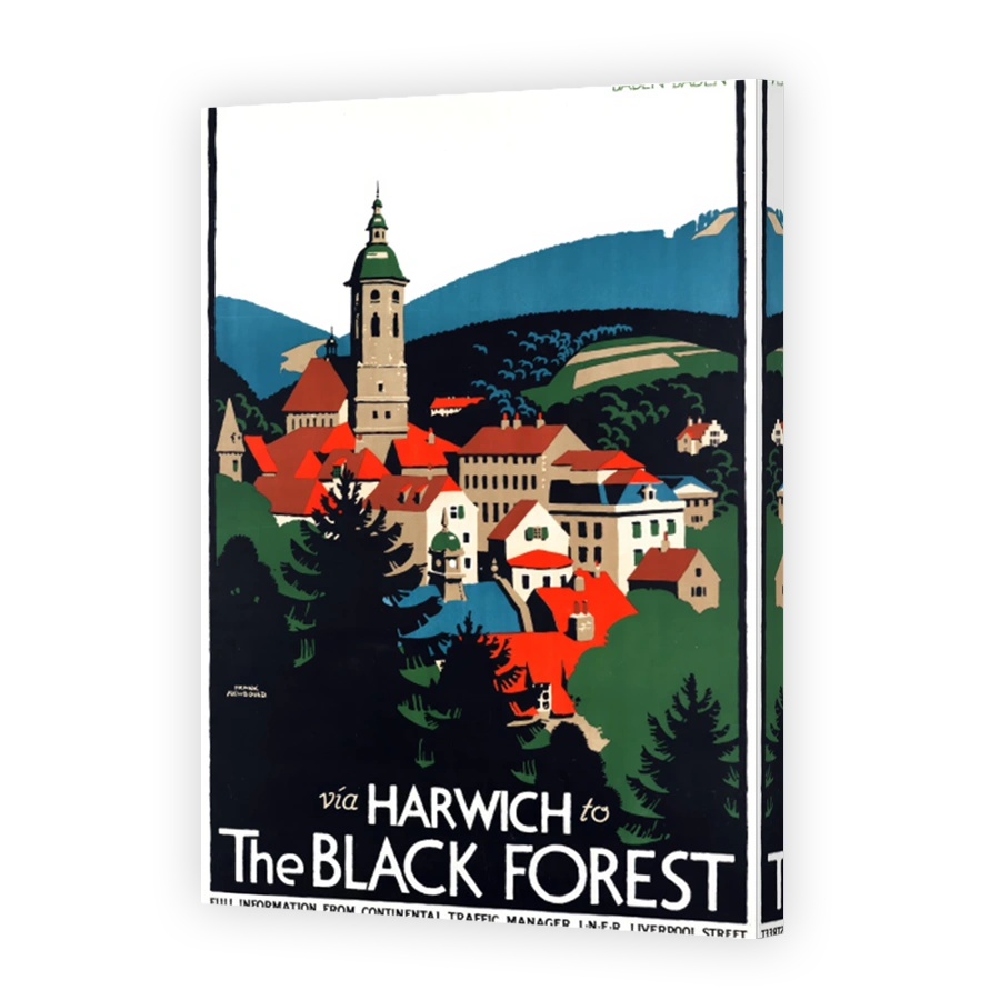 Tp2442    Via Harwich To The Black Forest, C. 1930s