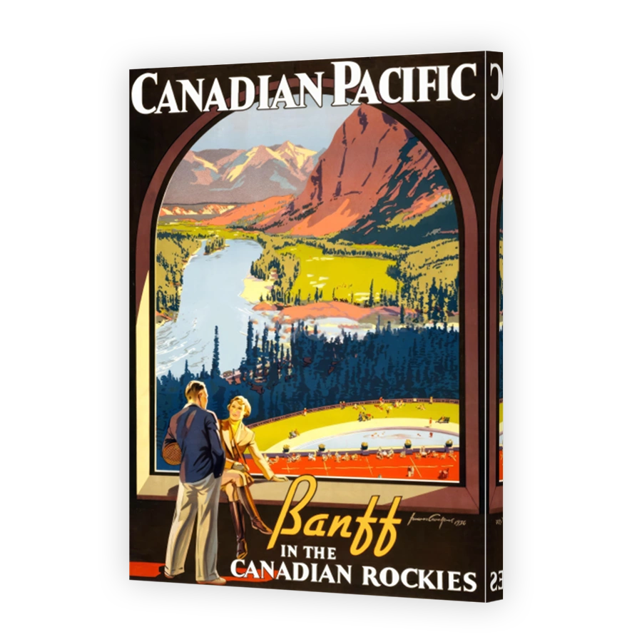 Tp439    Canadian Pacific, Banff In The Canadian Rockes, 1930