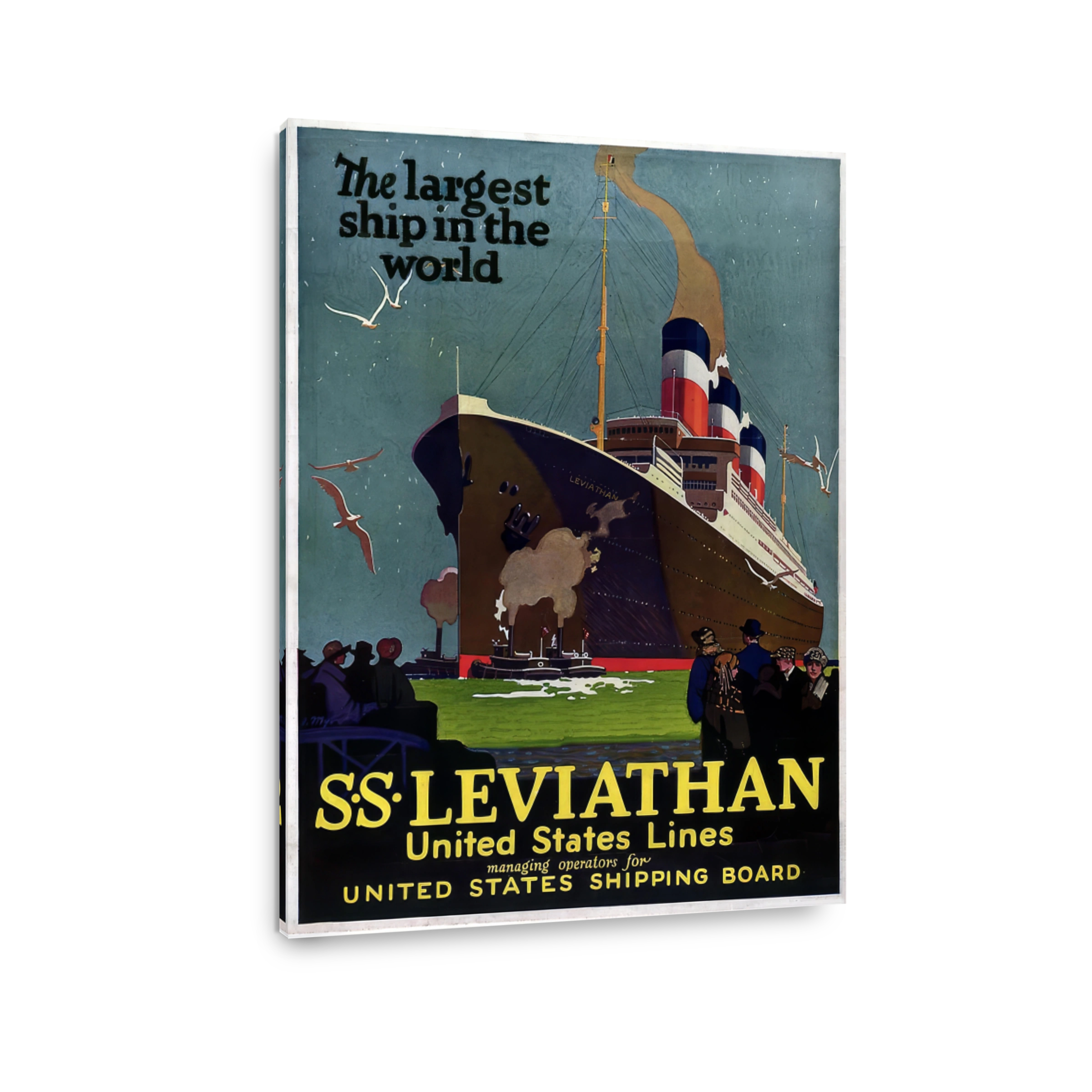 Tp1916    S.s. Leviathan   United States Line