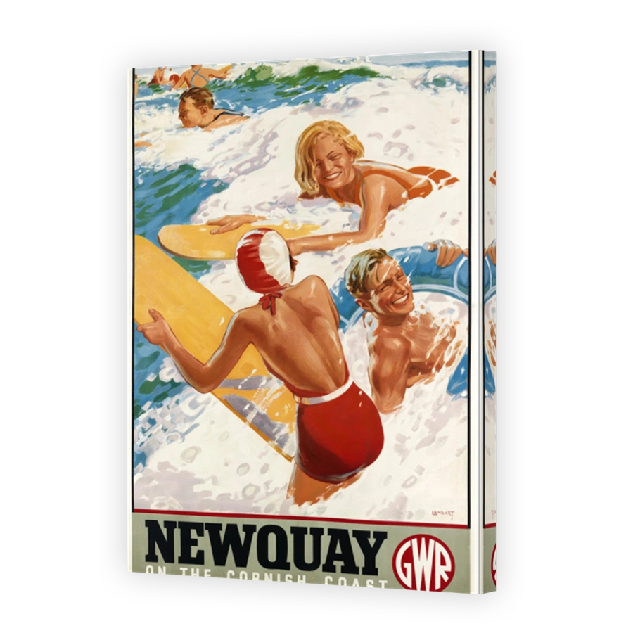 Tp1627    Newquay On The Cornish Coast, 1937