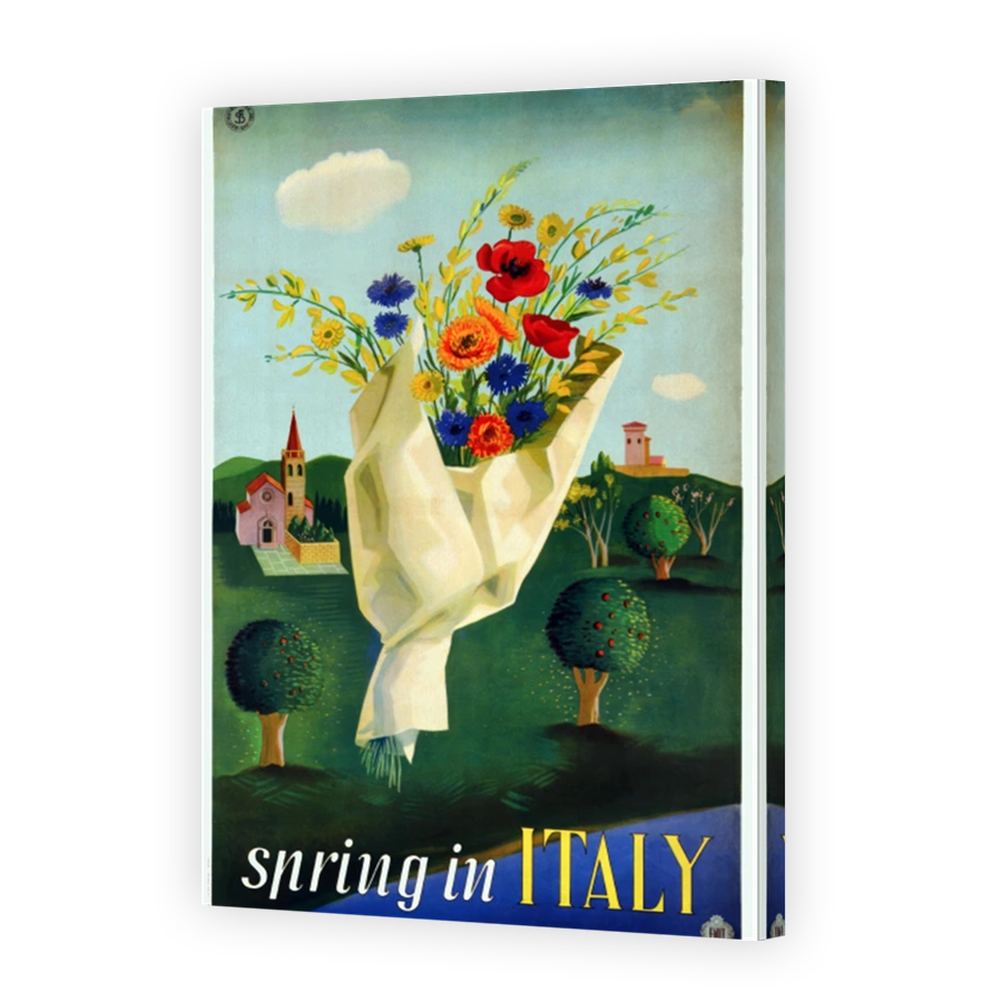 Tp2096    Spring In Italy, 1950