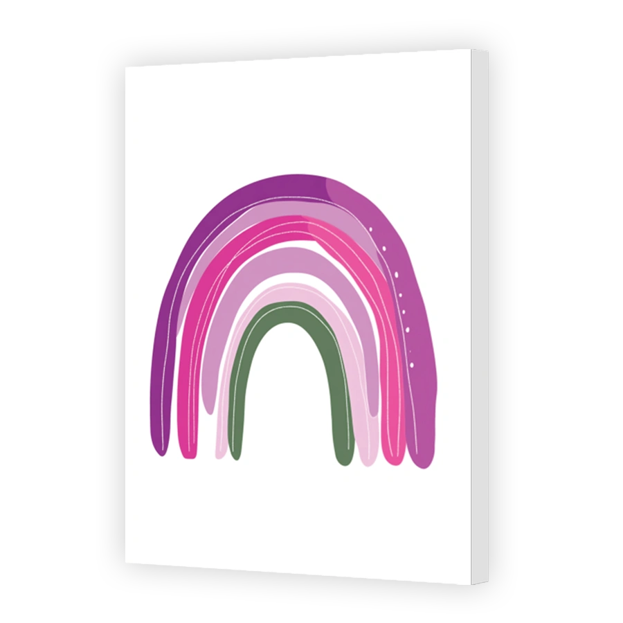 Whimsical Rainbow Digital Art