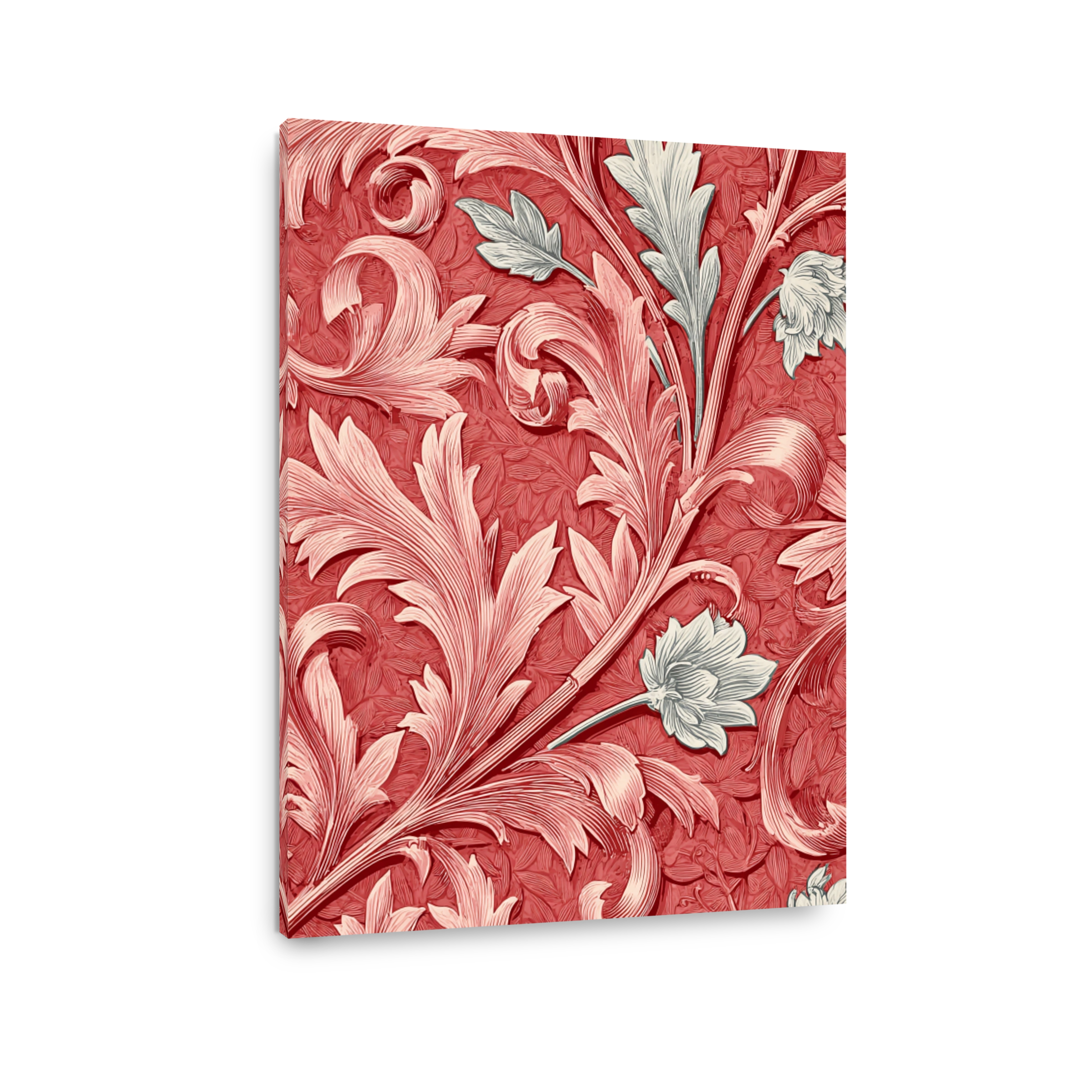 William Morris Inspired Floral Pattern Illustration