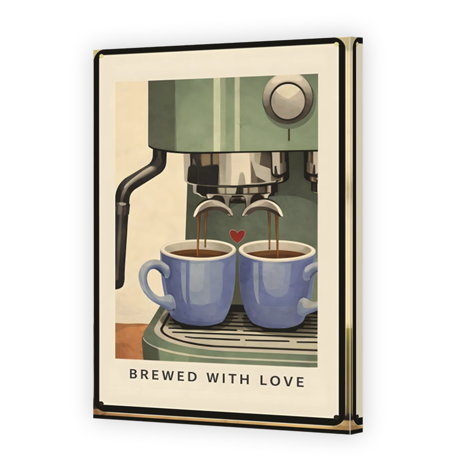 Brewed With Love Coffee Art