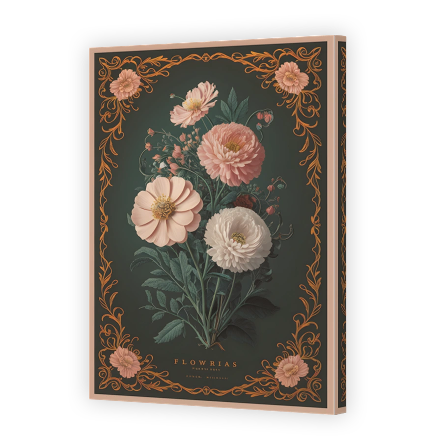 Elegant Floral Arrangement Digital Art