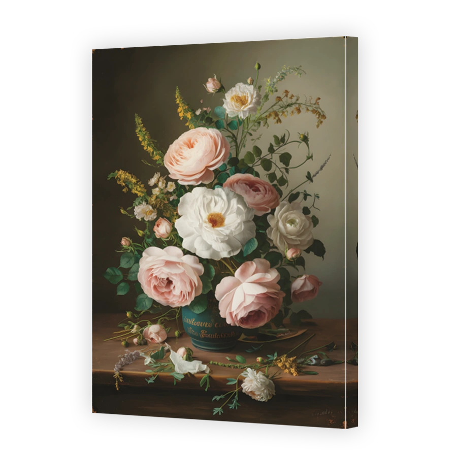 Elegant Floral Arrangement Digital Art