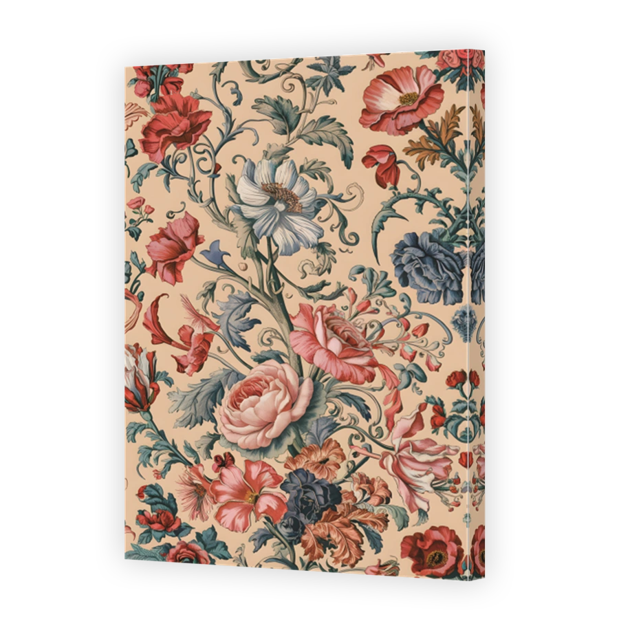 Vintage Floral Digital Art