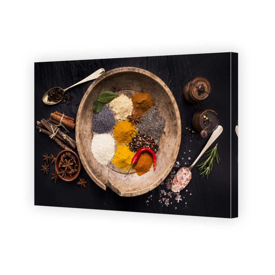 assortment of spices, tradition and culture