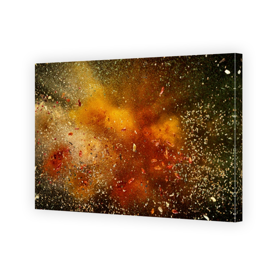 Freeze motion of spice explosion
