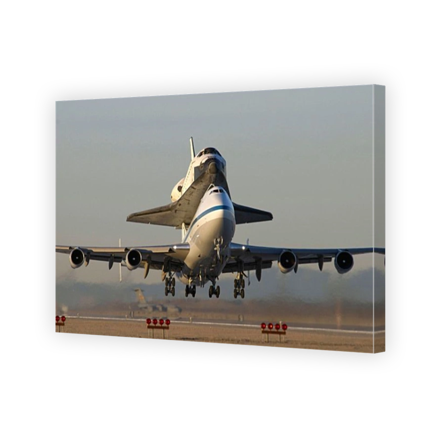 Space Shuttle Endeavour mounted on a modified Boeing 747 shuttle carrier Optimised version of an original NASA image Credit NASA