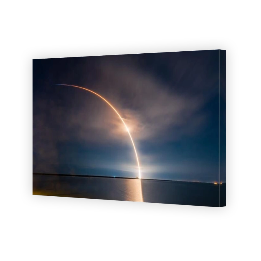 SpaceX Starlink Night Launch