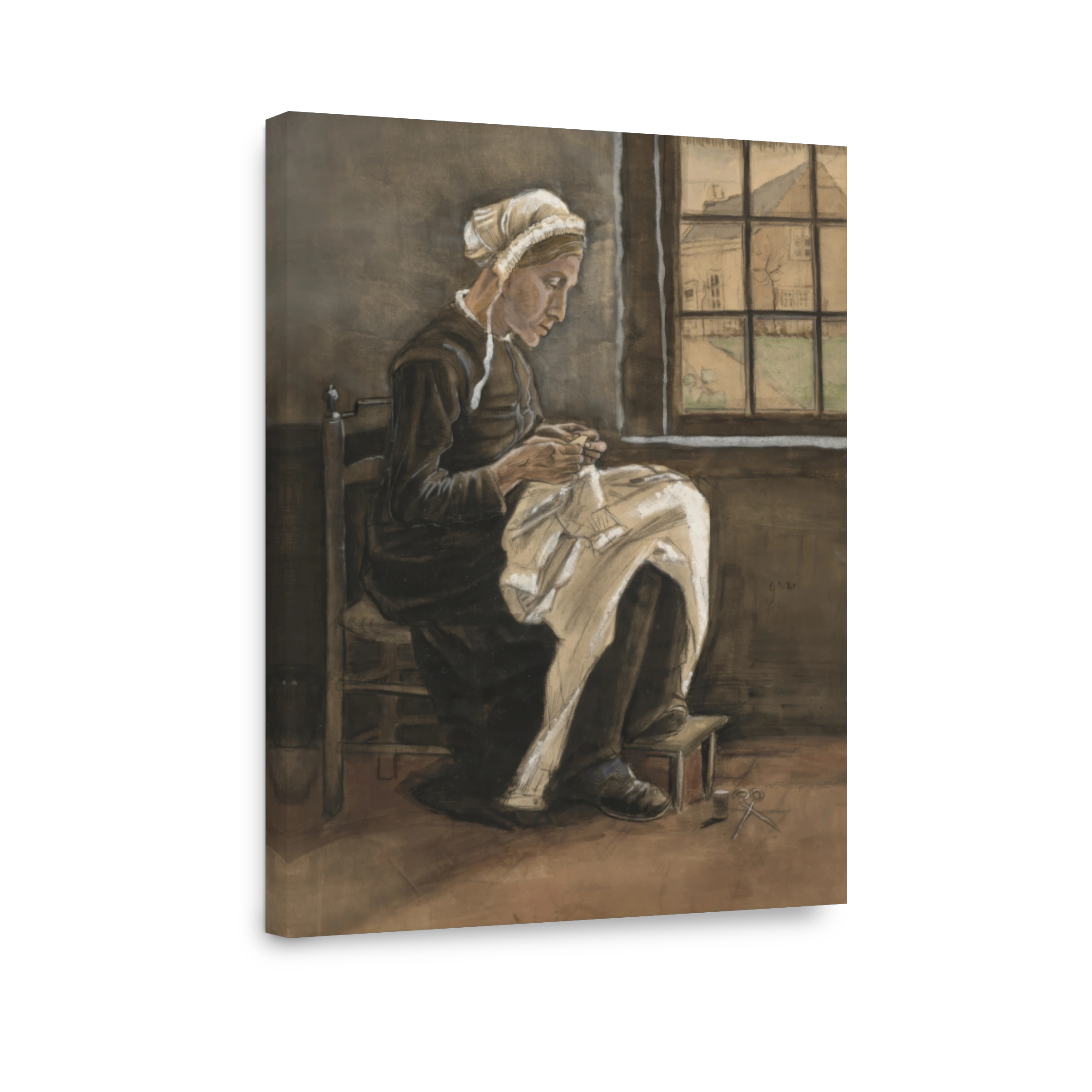 Woman Sewing, 1881