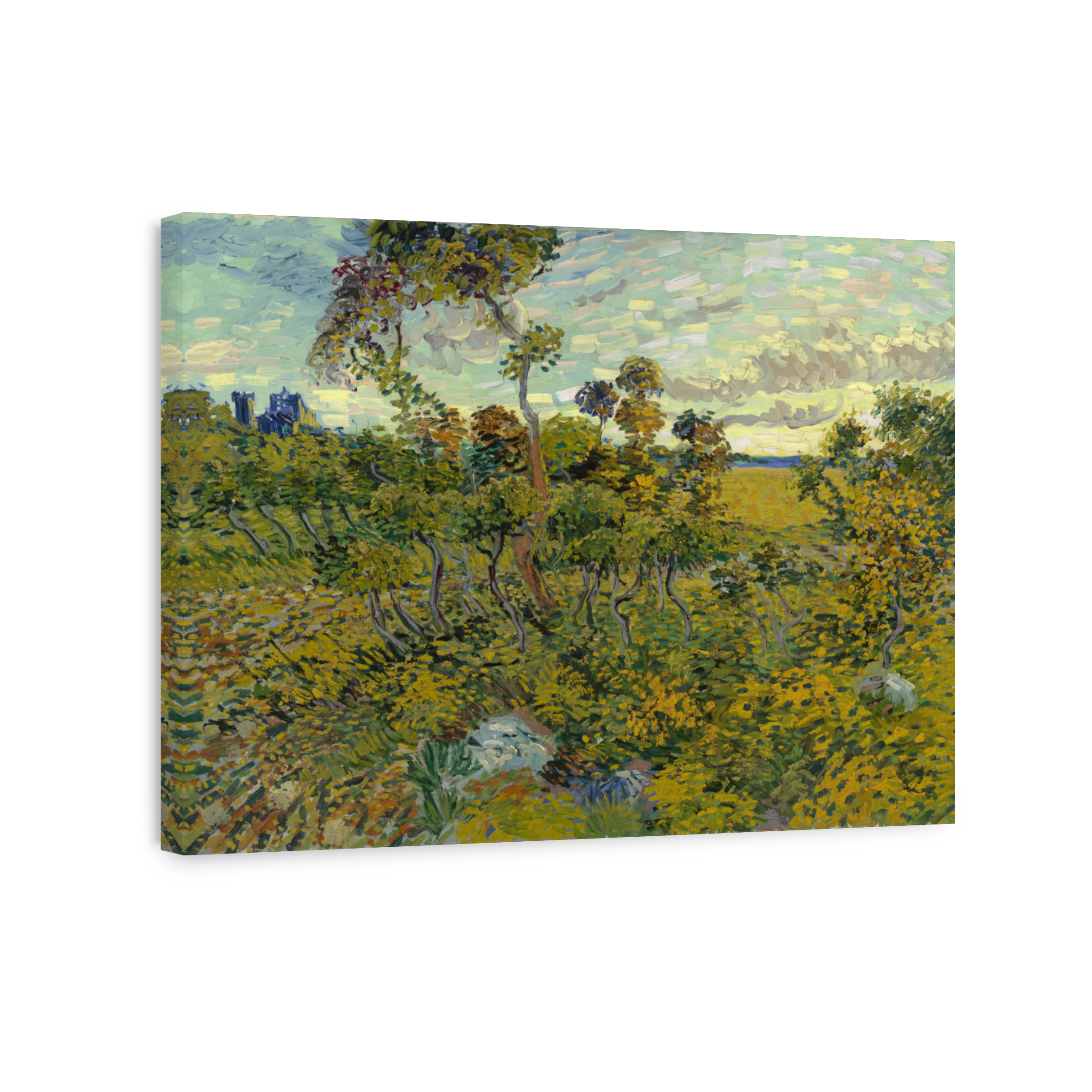 Sunset At Montmajour 1888