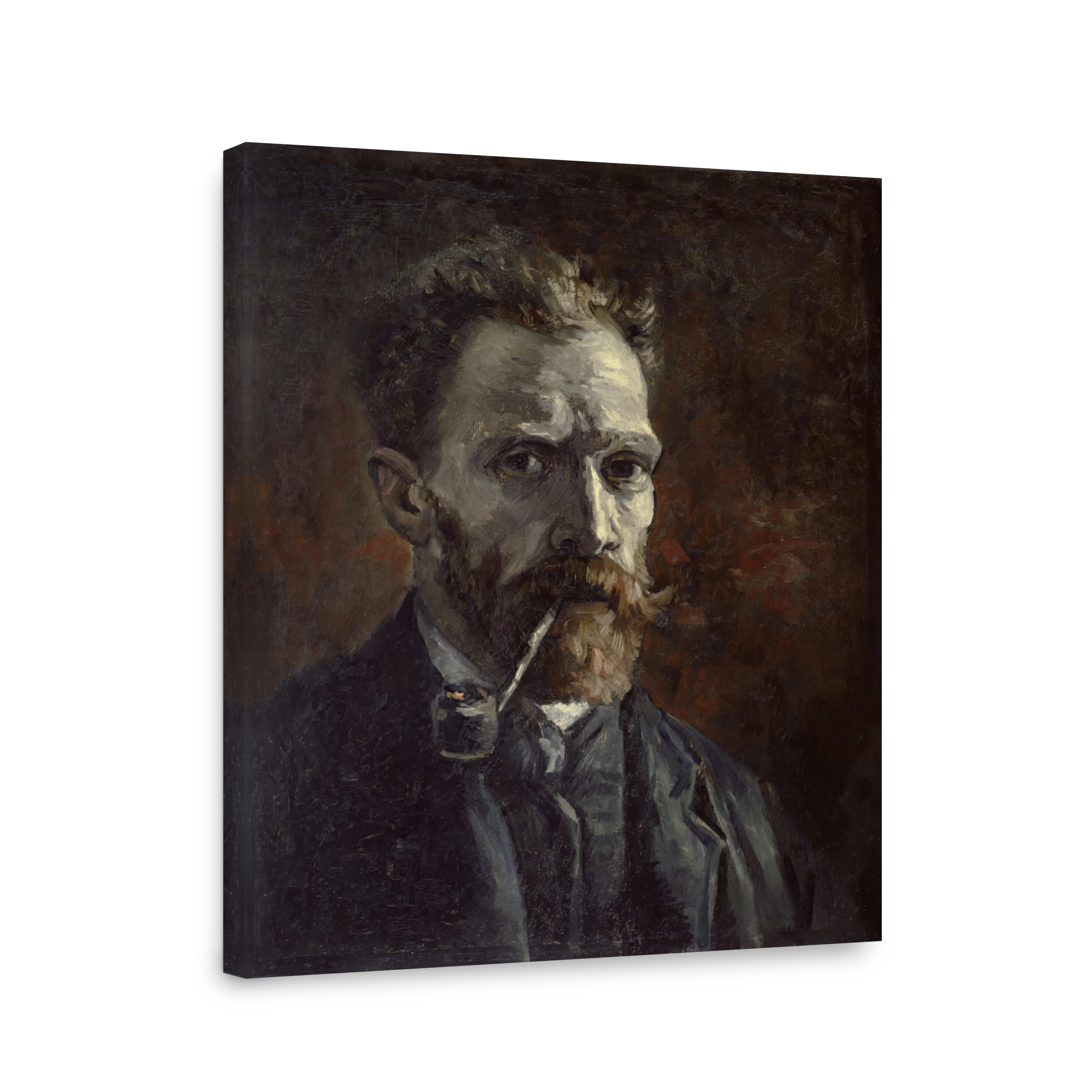Self Portrait With Pipe (1886)