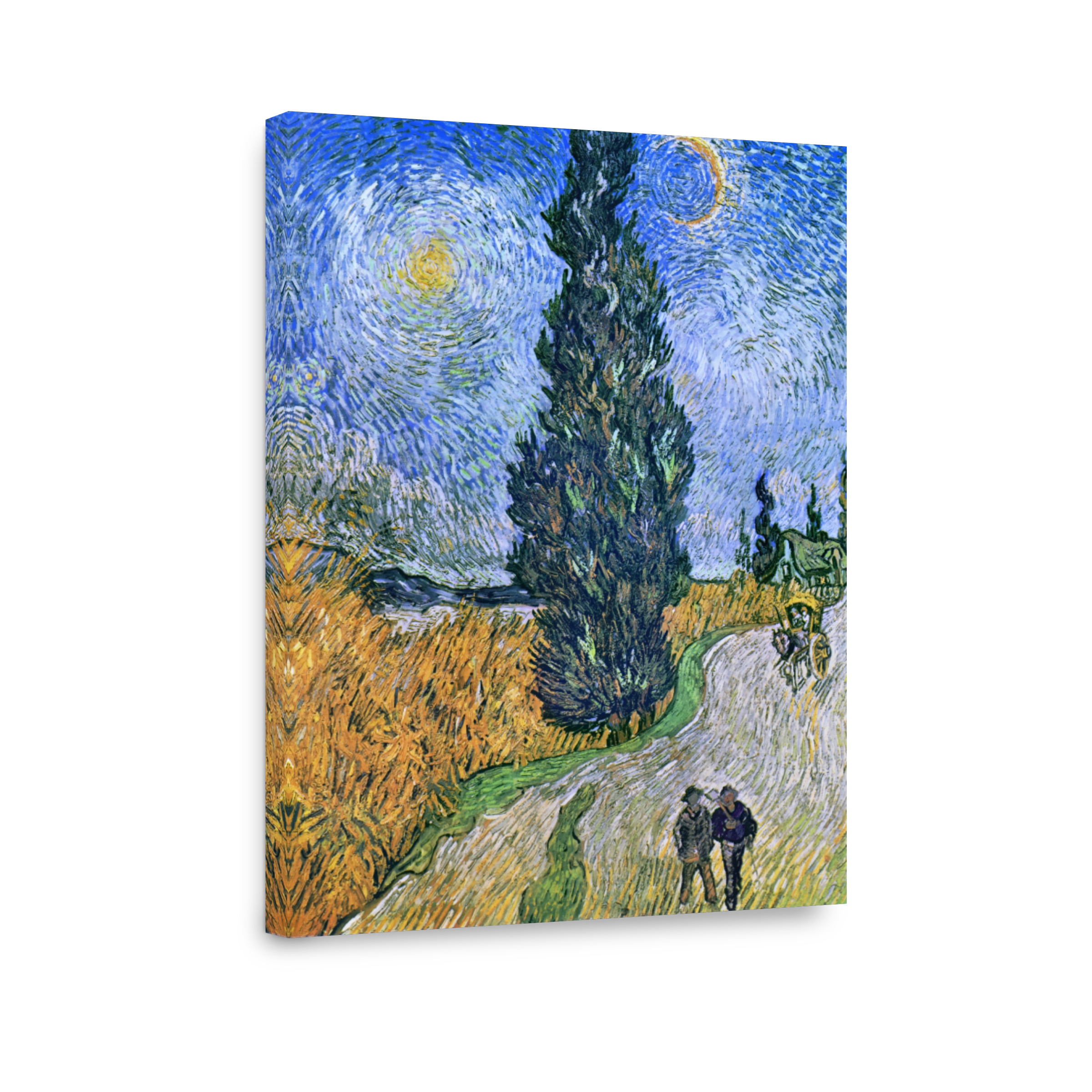 Road With Cypress And Star (1890)