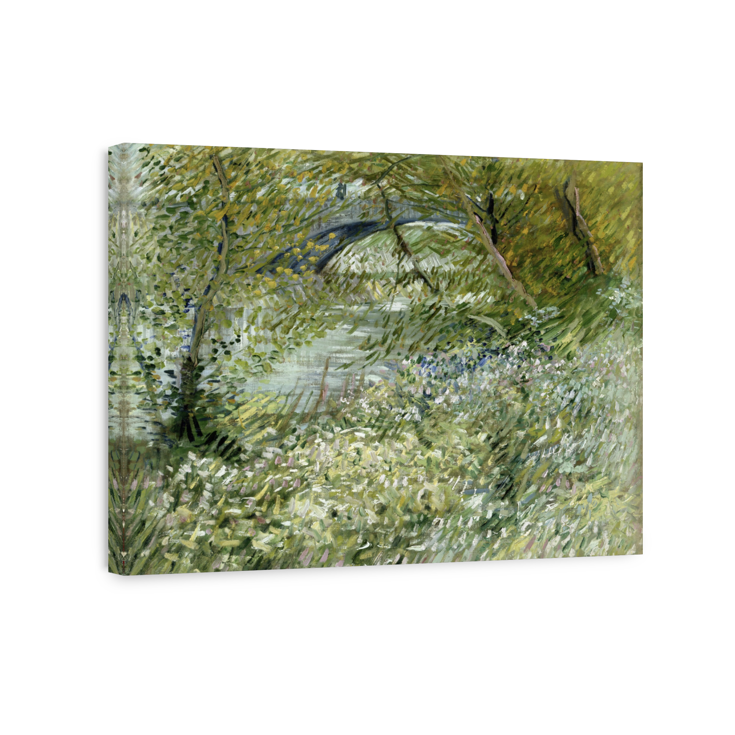 River Bank In Springtime (1887)