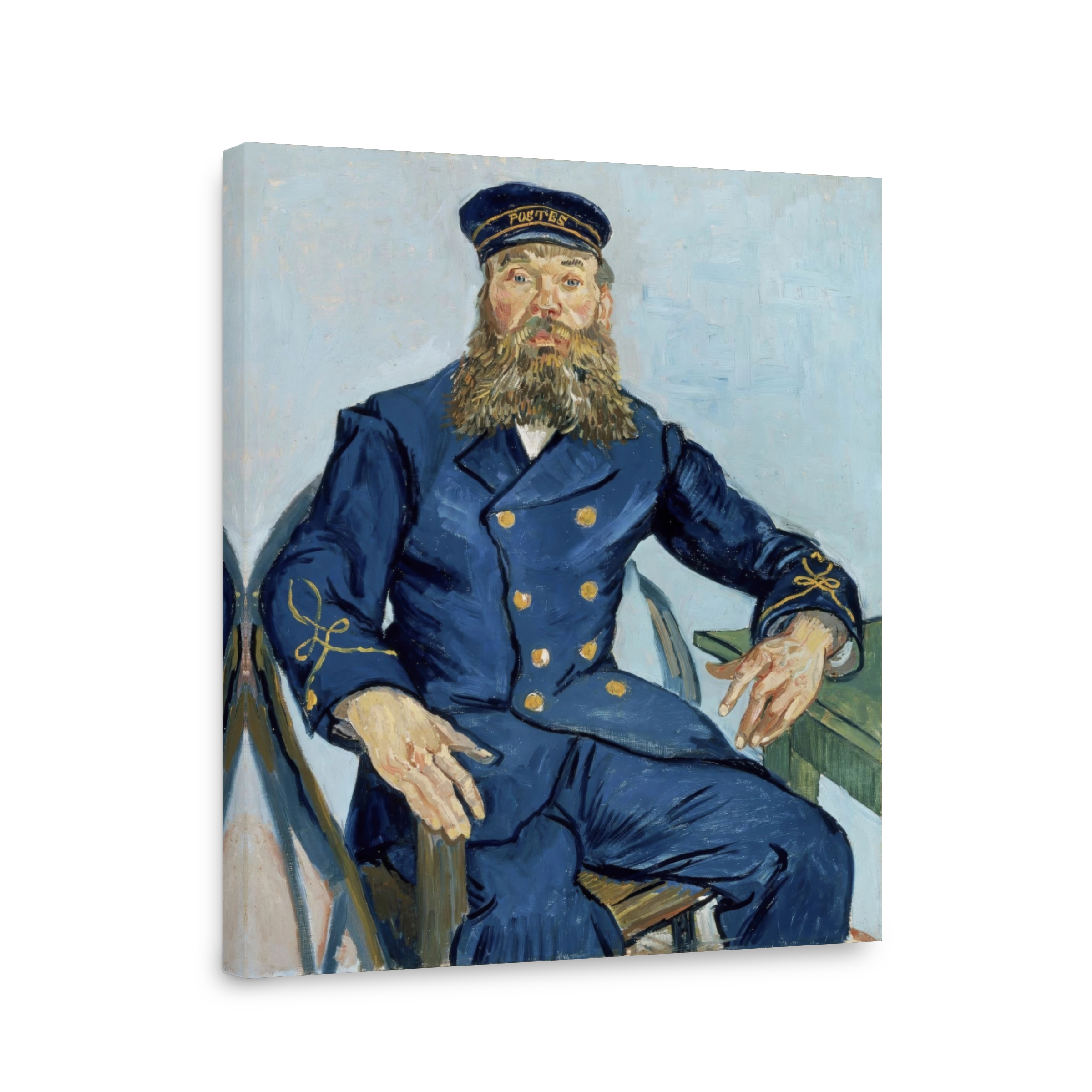 Portrait Of The Postman Joseph Roulin (1888)