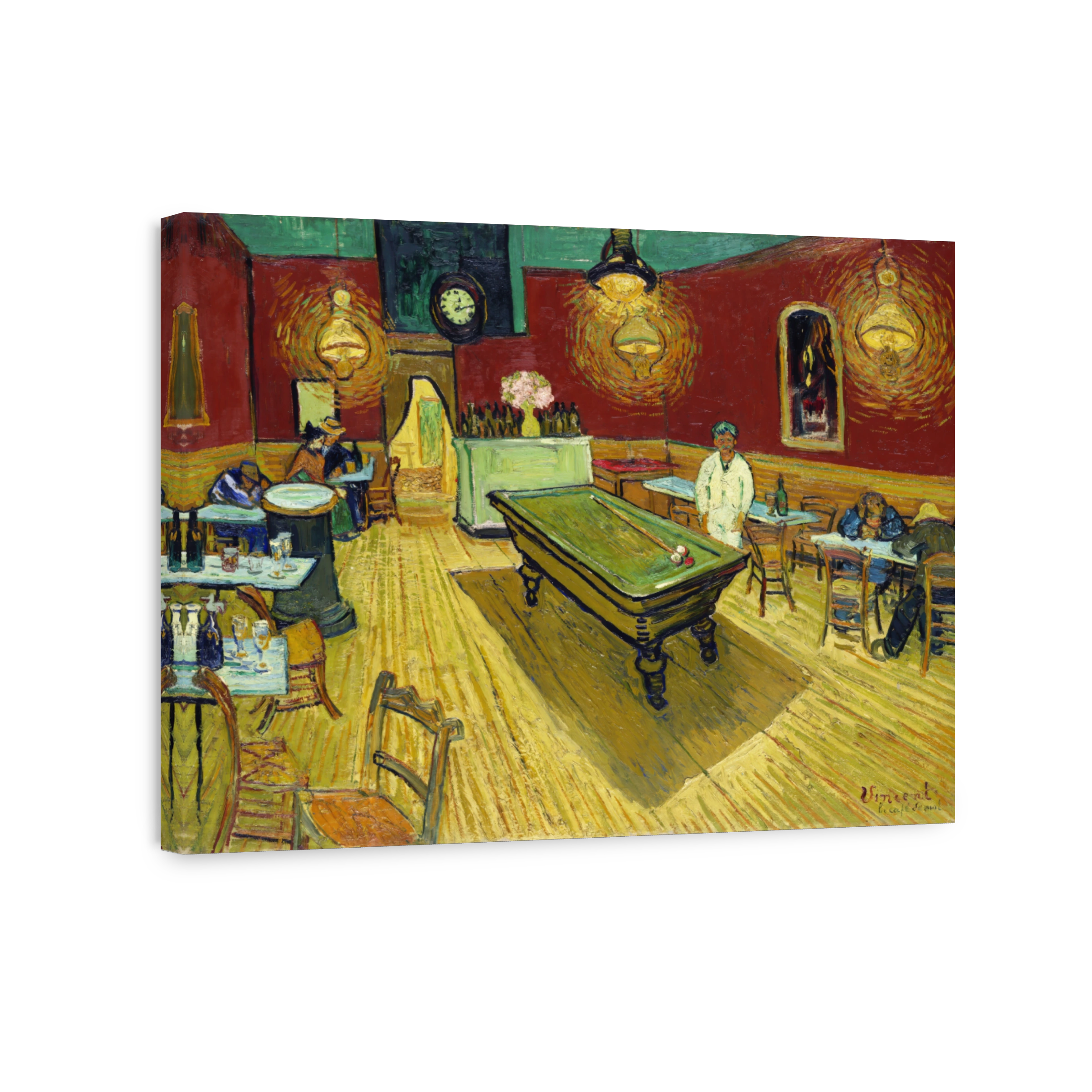 Le Café De Nuit (the Night Café) (1888)