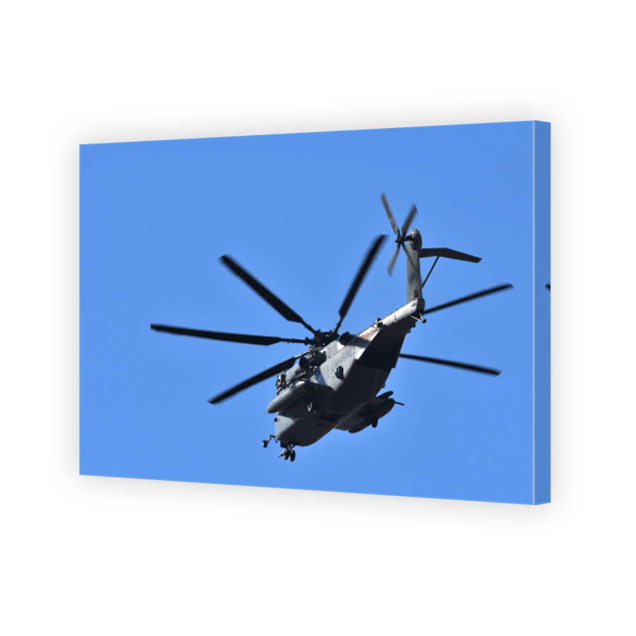US Marine Corps heavy-lift cargo helicopter.