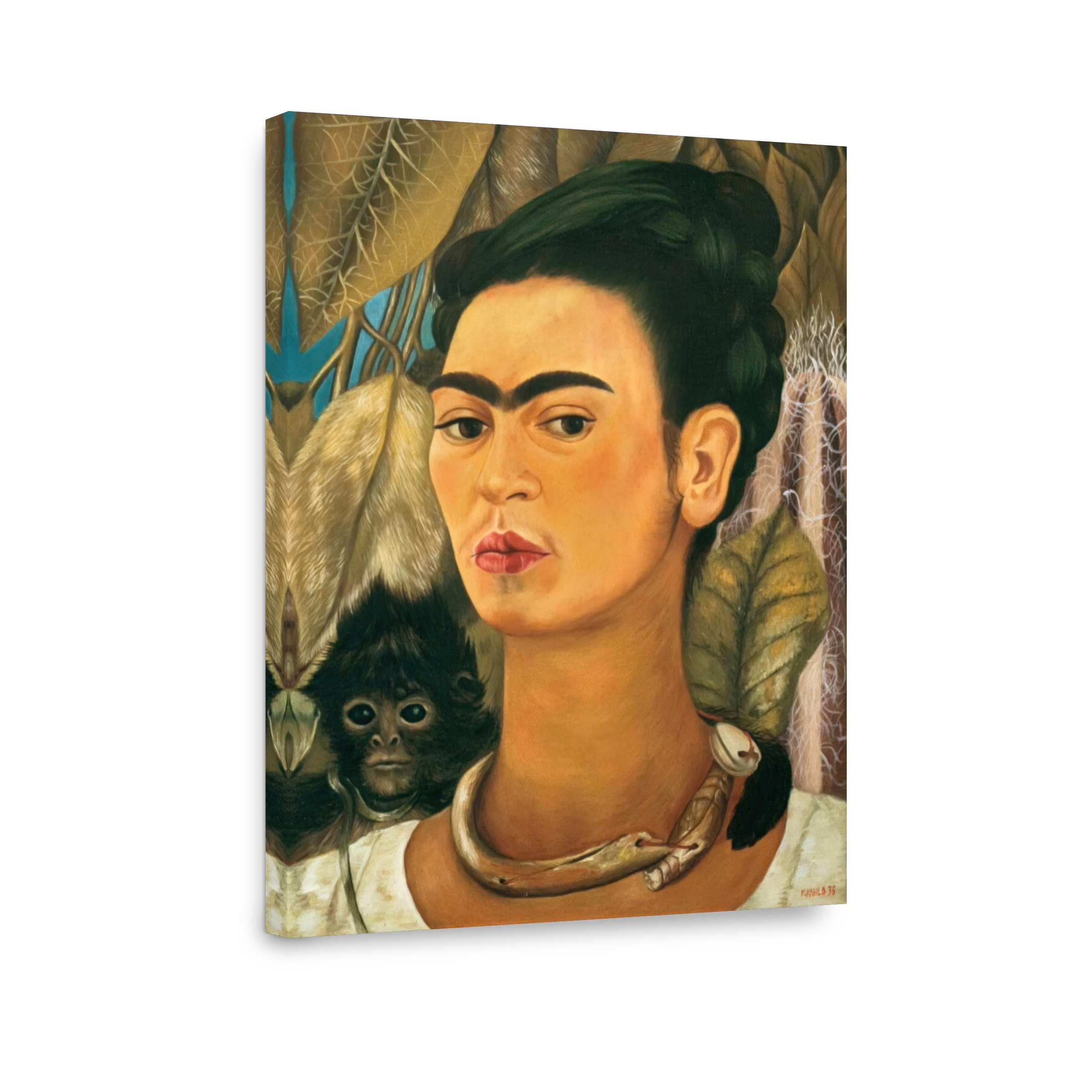 Self Portrait With A Monkey