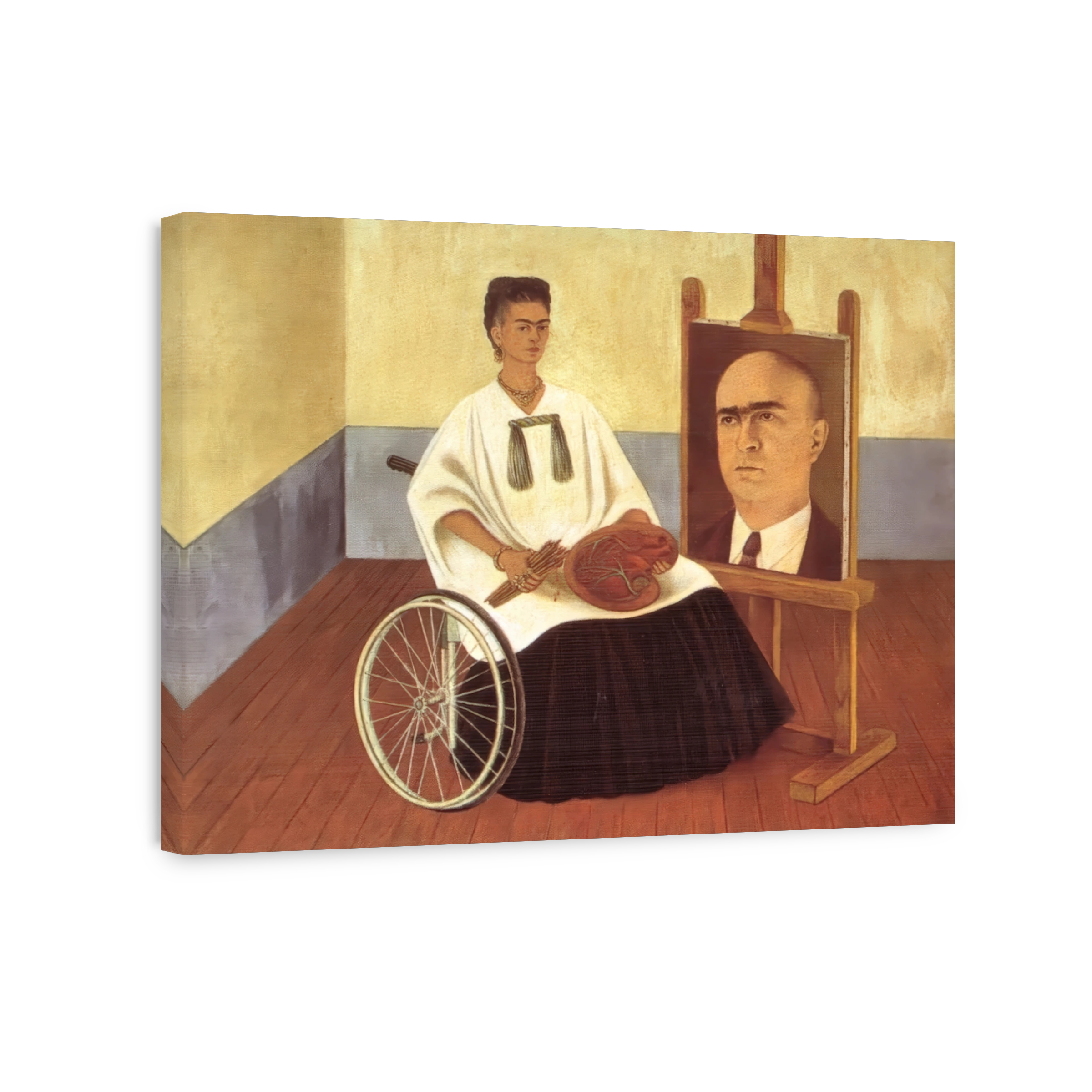 Self Portrait With The Portrait Of Doctor Farill, 1951