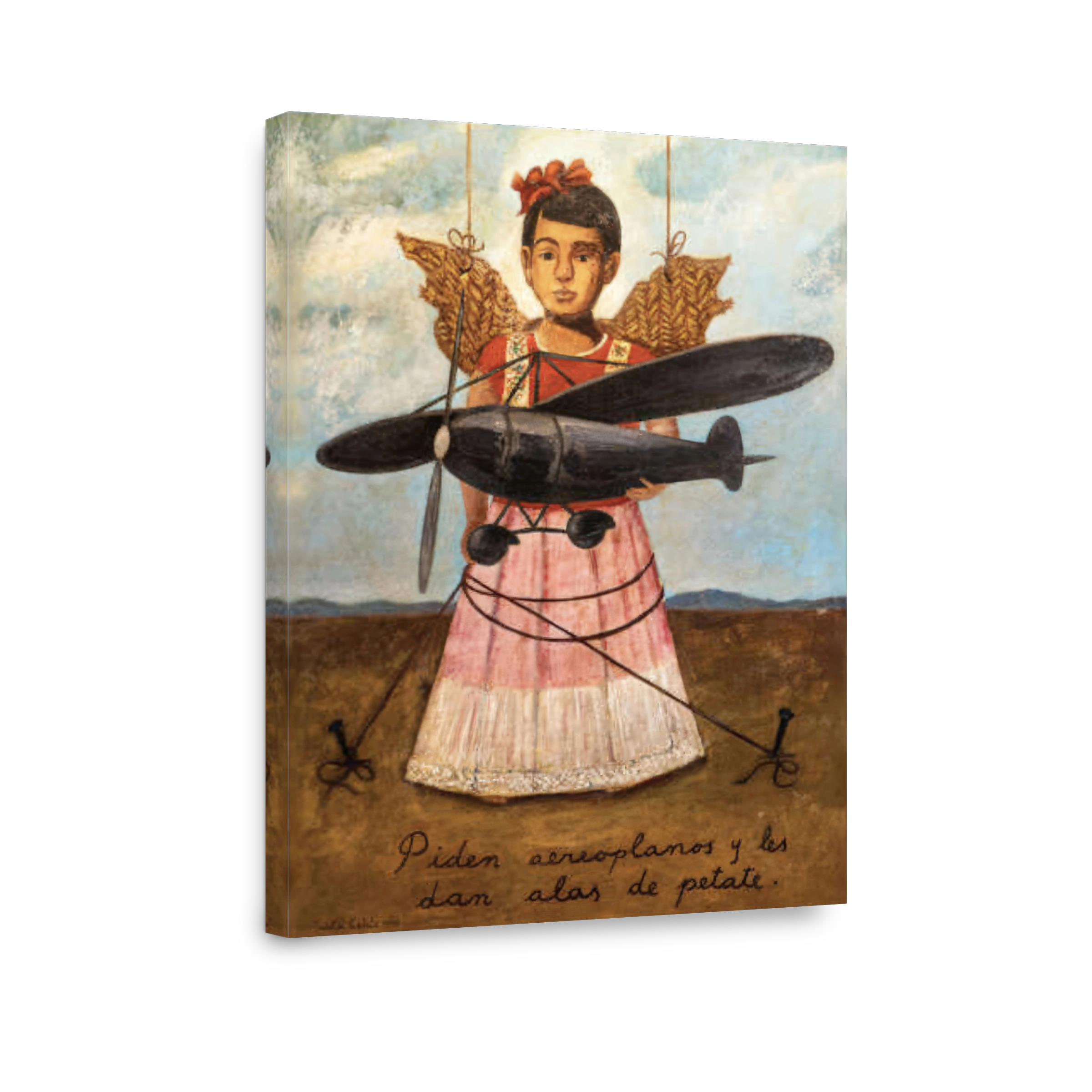 Piden Aeroplanos Y Les Dan Alas De Petate, 1938