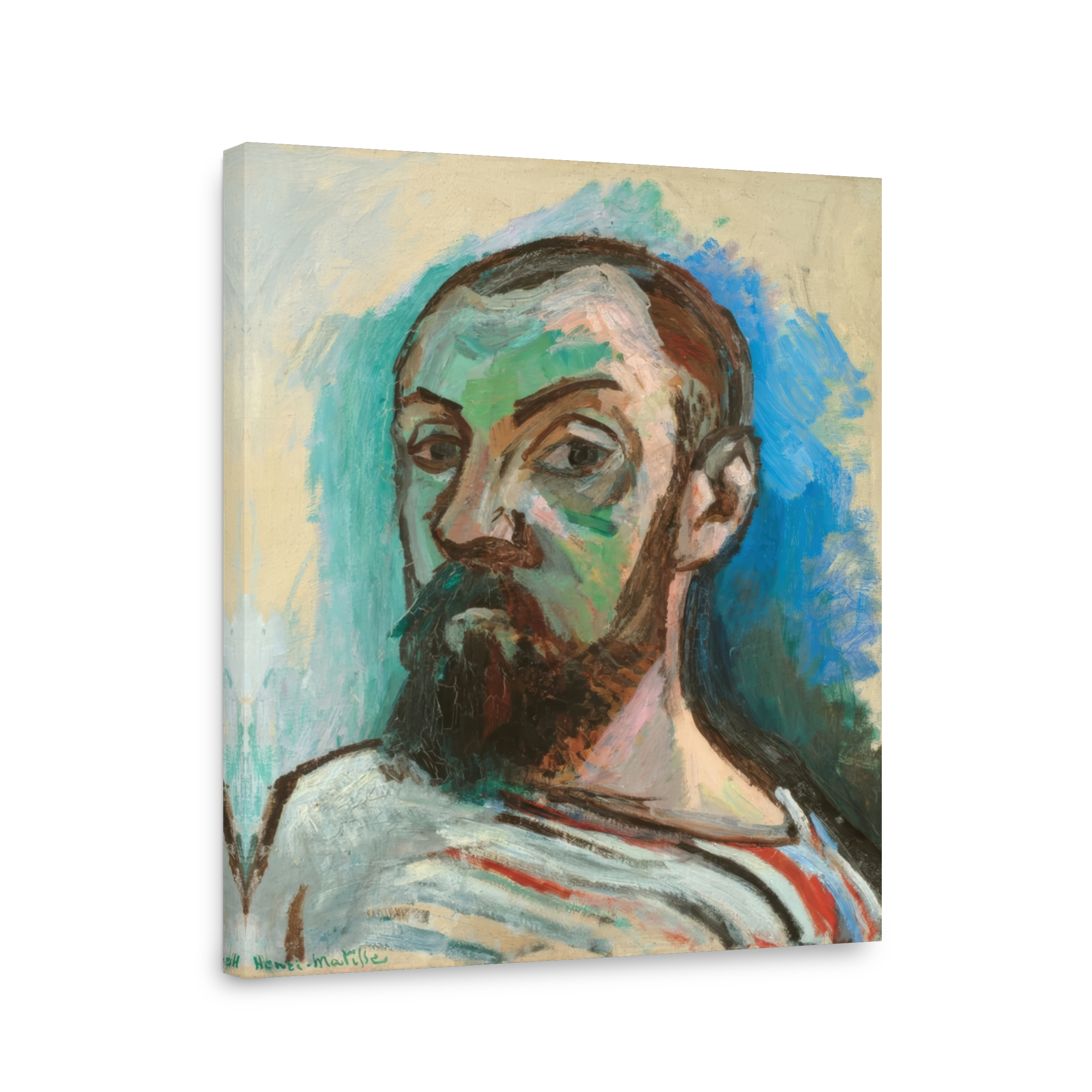 Self Portrait In A Striped T Shirt, 1906